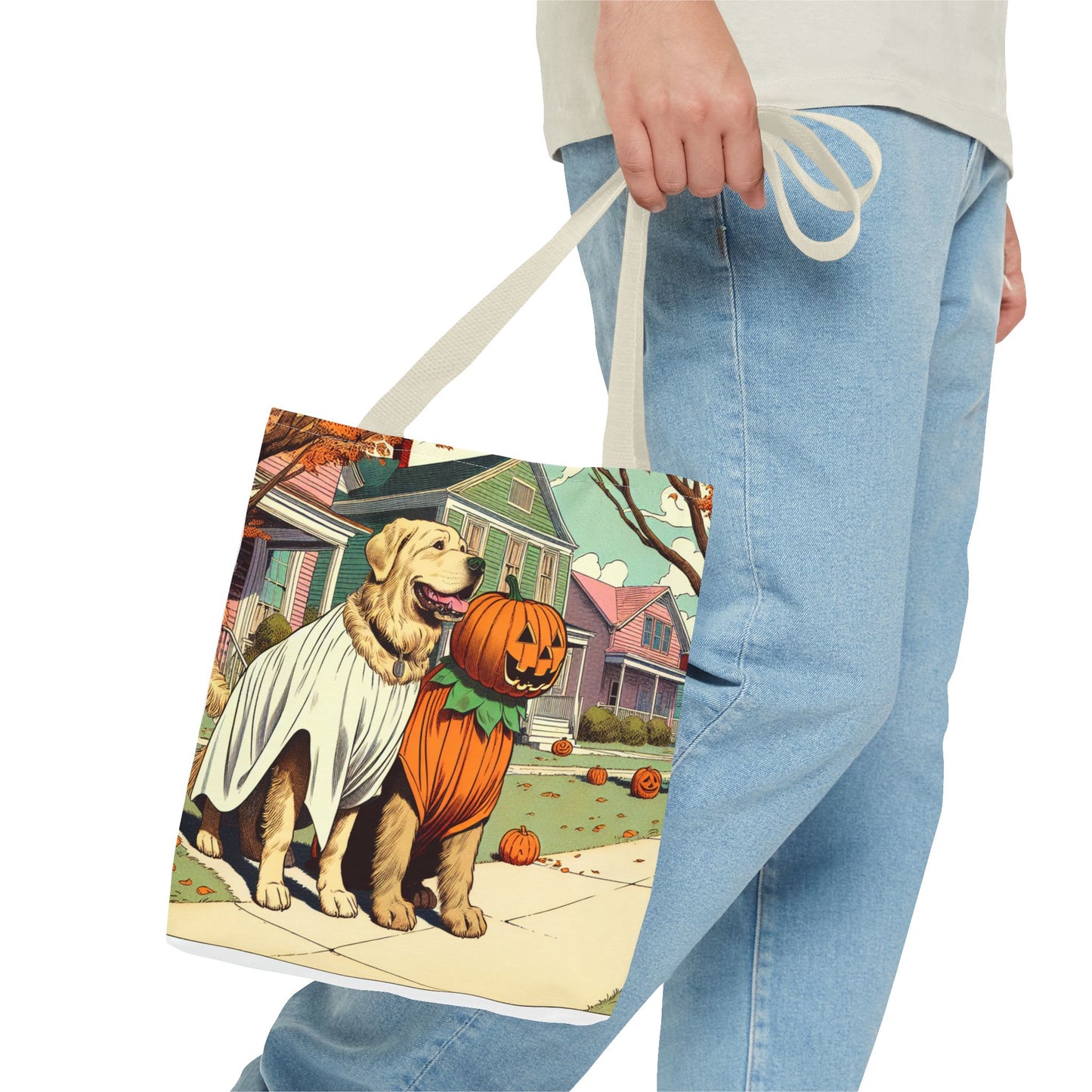 Doggy Halloween Tote Bag (AOP)