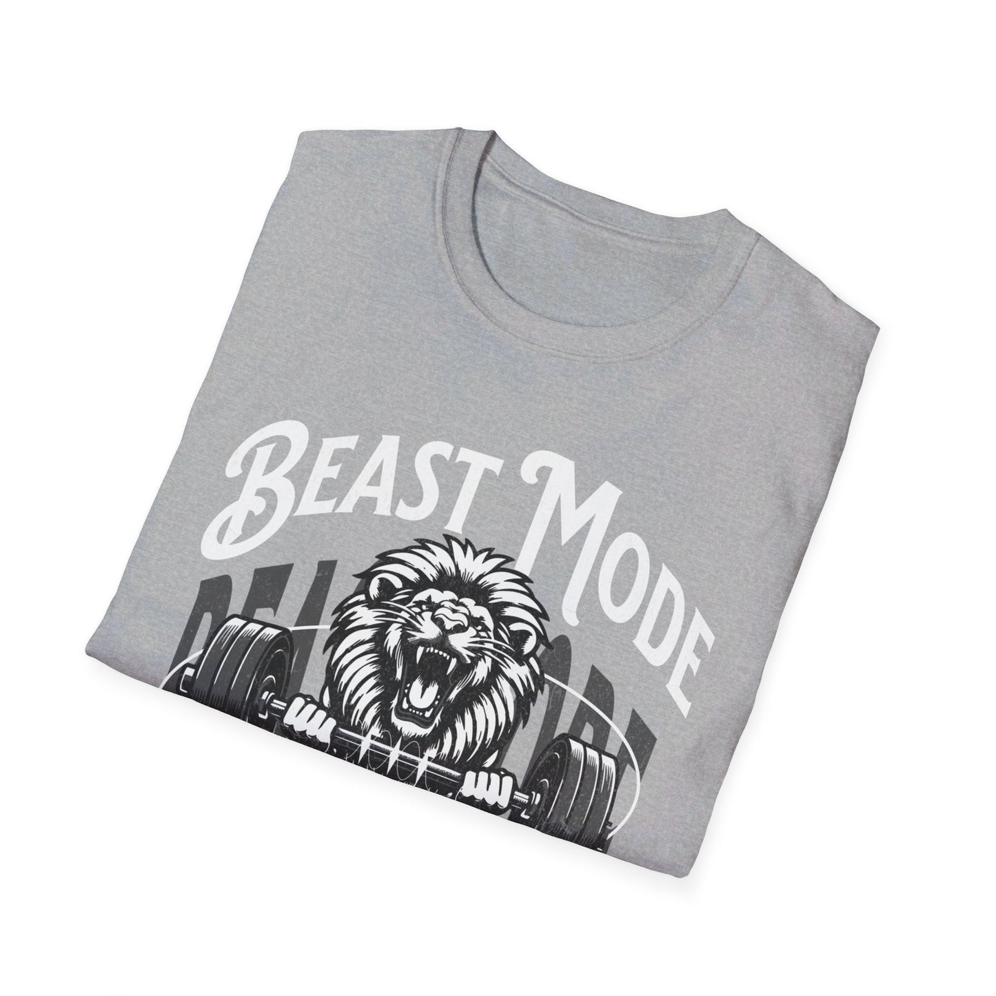 Beast Mode Weightlifting  Unisex Softstyle T-Shirt