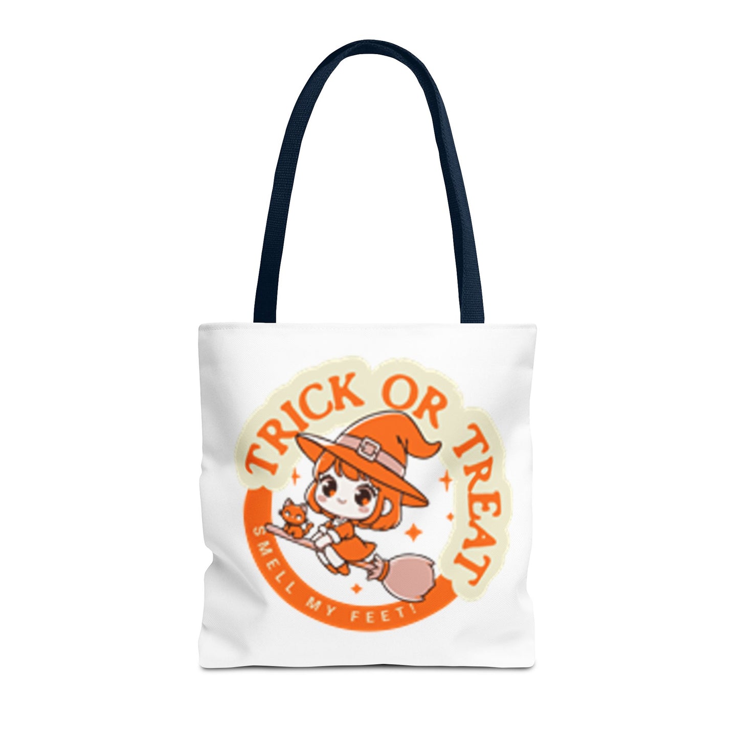 Trick or Treat, Smell My Feet   Halloween Tote Bag (AOP)