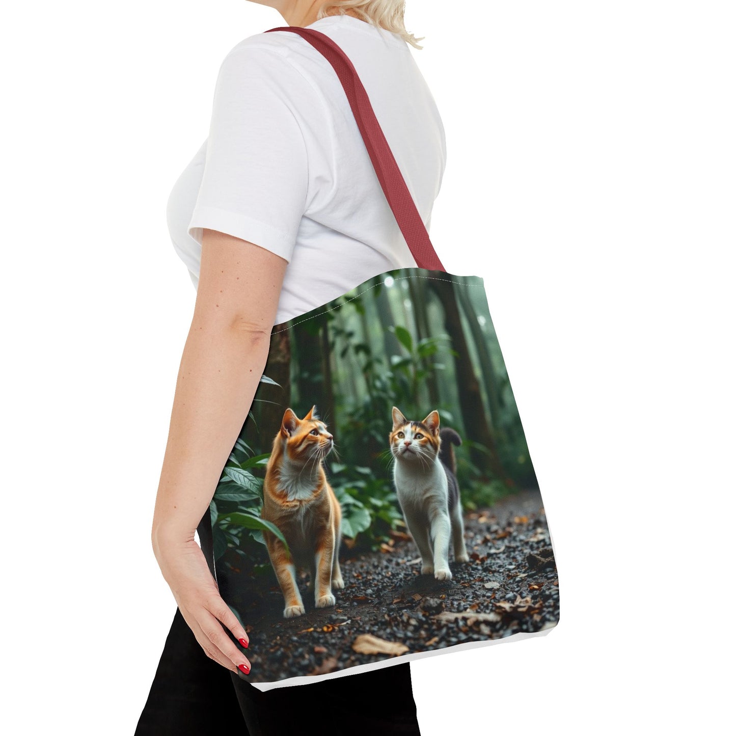 Jungle Cats Tote Bag (AOP)