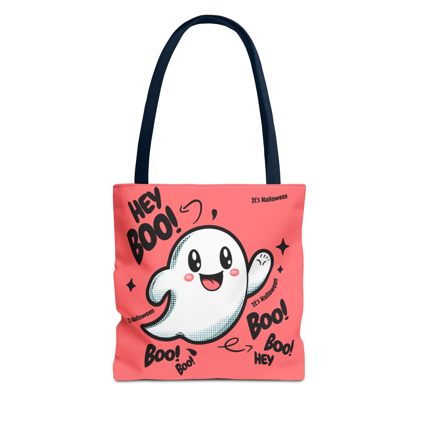 Halloween  Hey Boo    Tote Bag (AOP)