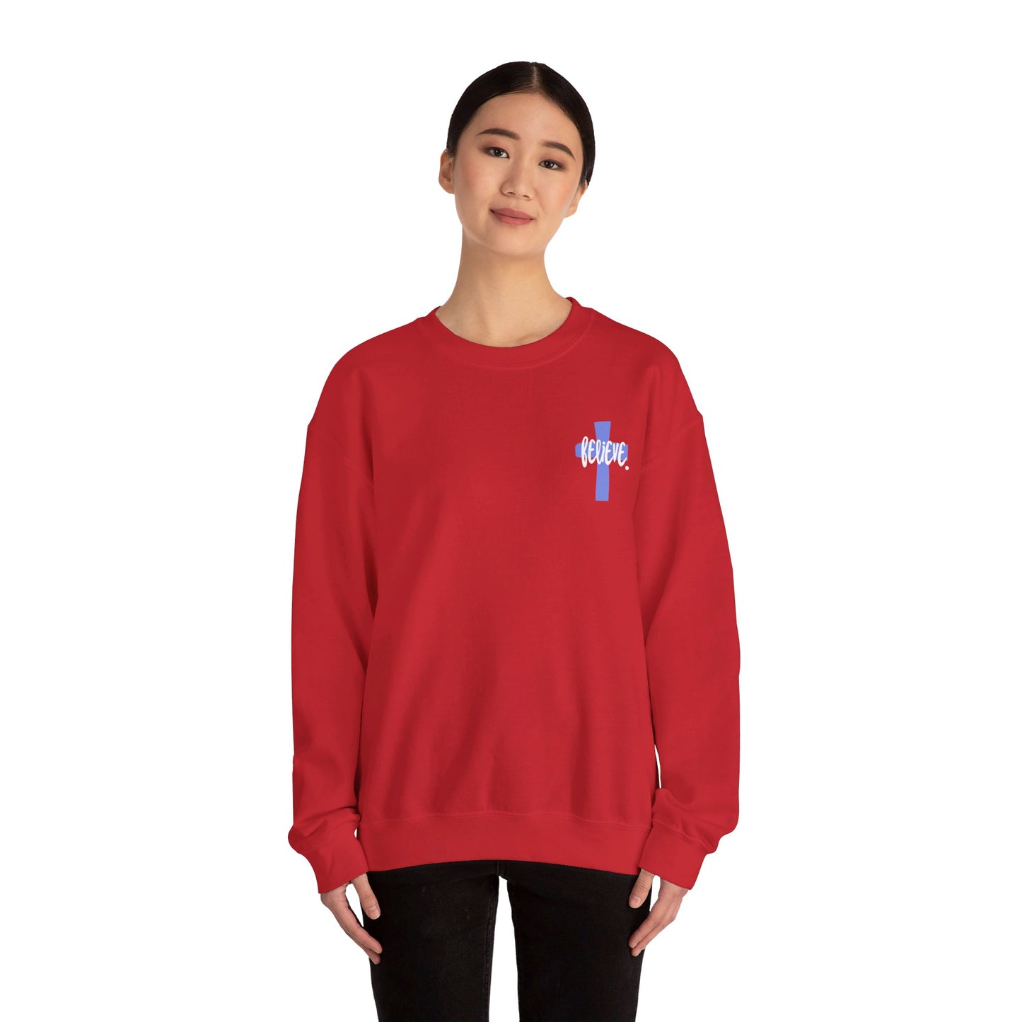 Believe Unisex Heavy Blend™ Crewneck Sweatshirt