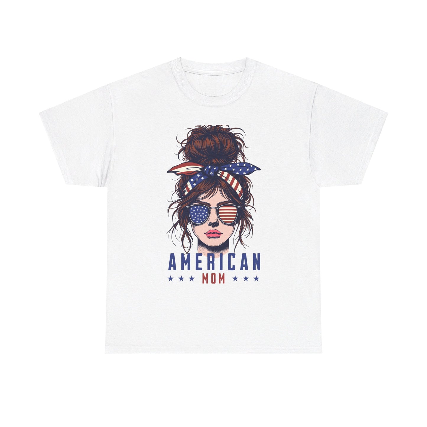 American Mom Unisex Heavy Cotton Tee