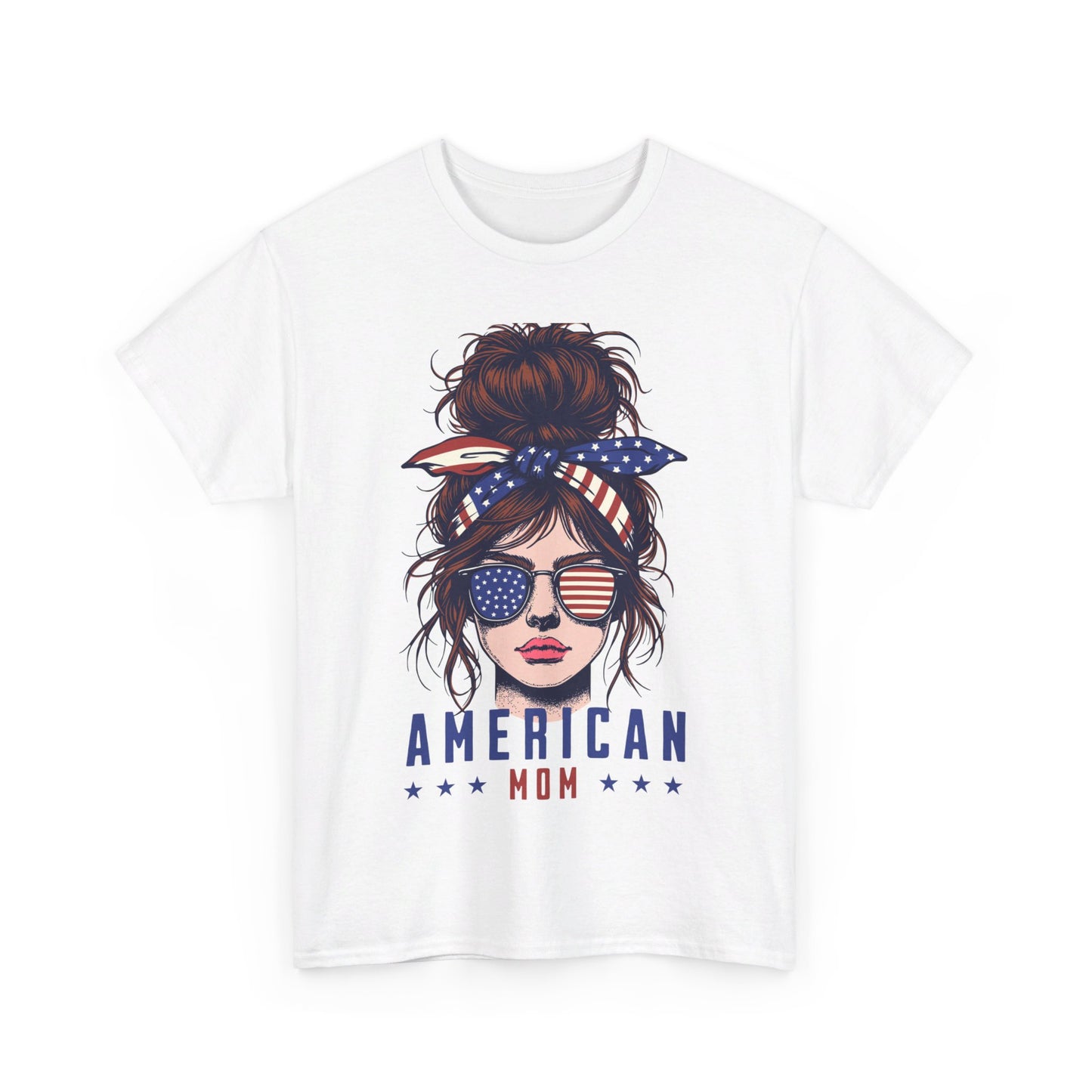 American Mom Unisex Heavy Cotton Tee