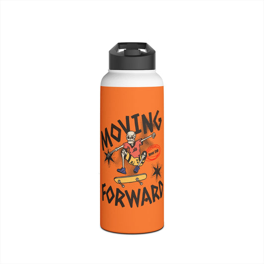 Moving Forward   Stainless Steel Water Bottle, Standard Lid