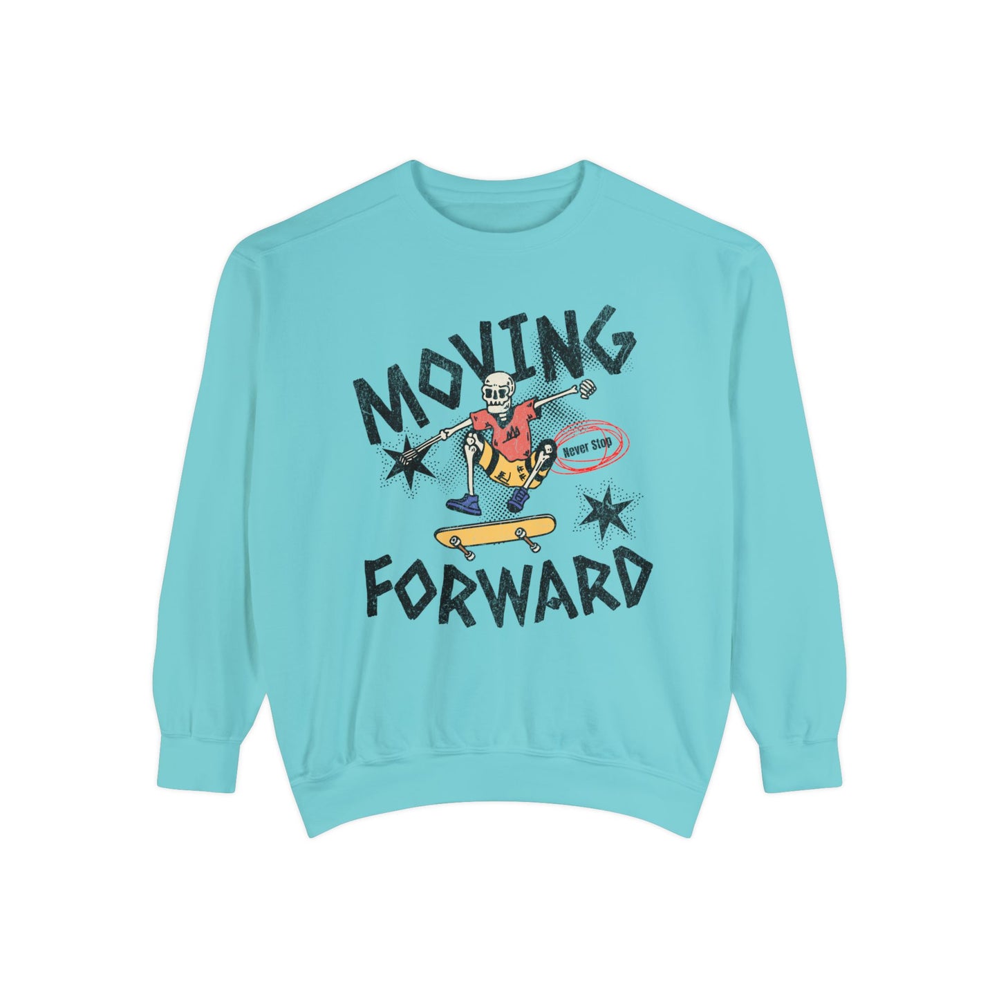 Moving Forward  Unisex Garment-Dyed Sweatshirt