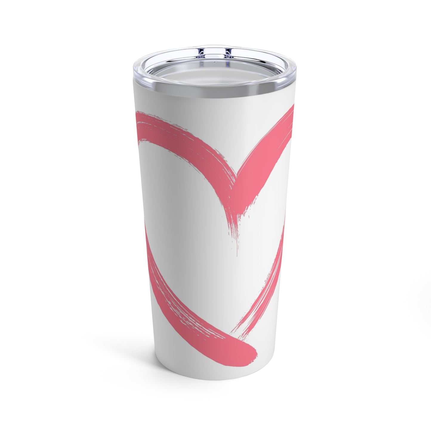 Pink Heart Tumbler 20oz