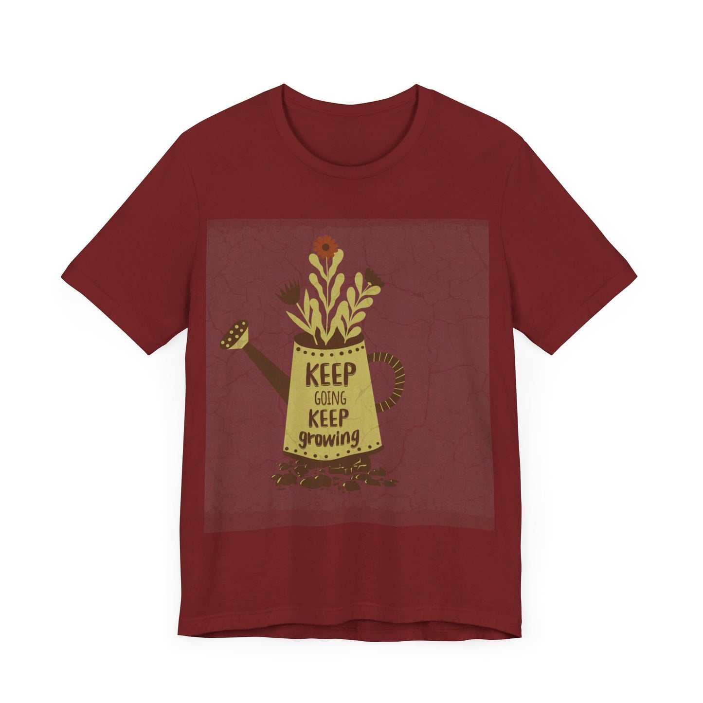 Keep Going, Keep Growing Unisex Jersey Short Sleeve Tee