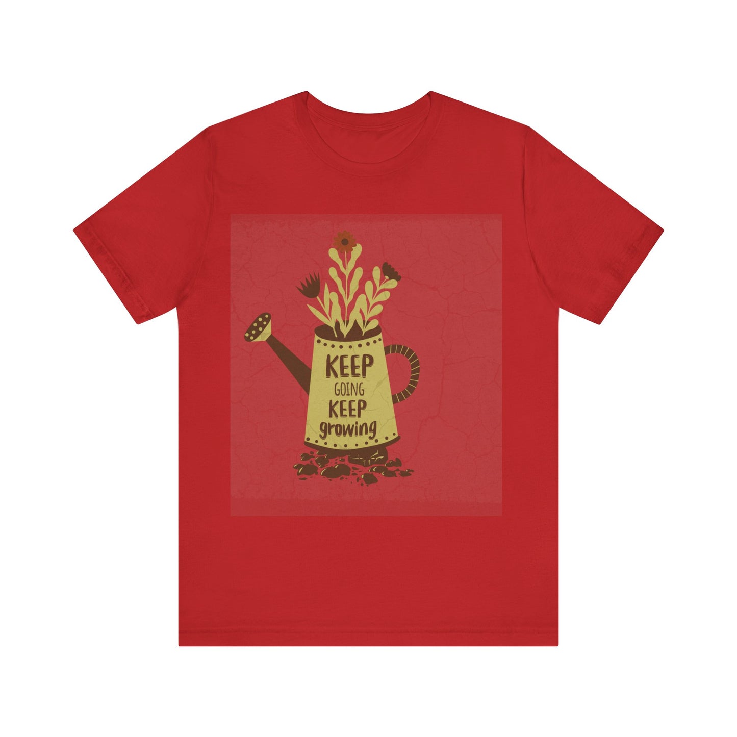 Keep Going, Keep Growing Unisex Jersey Short Sleeve Tee