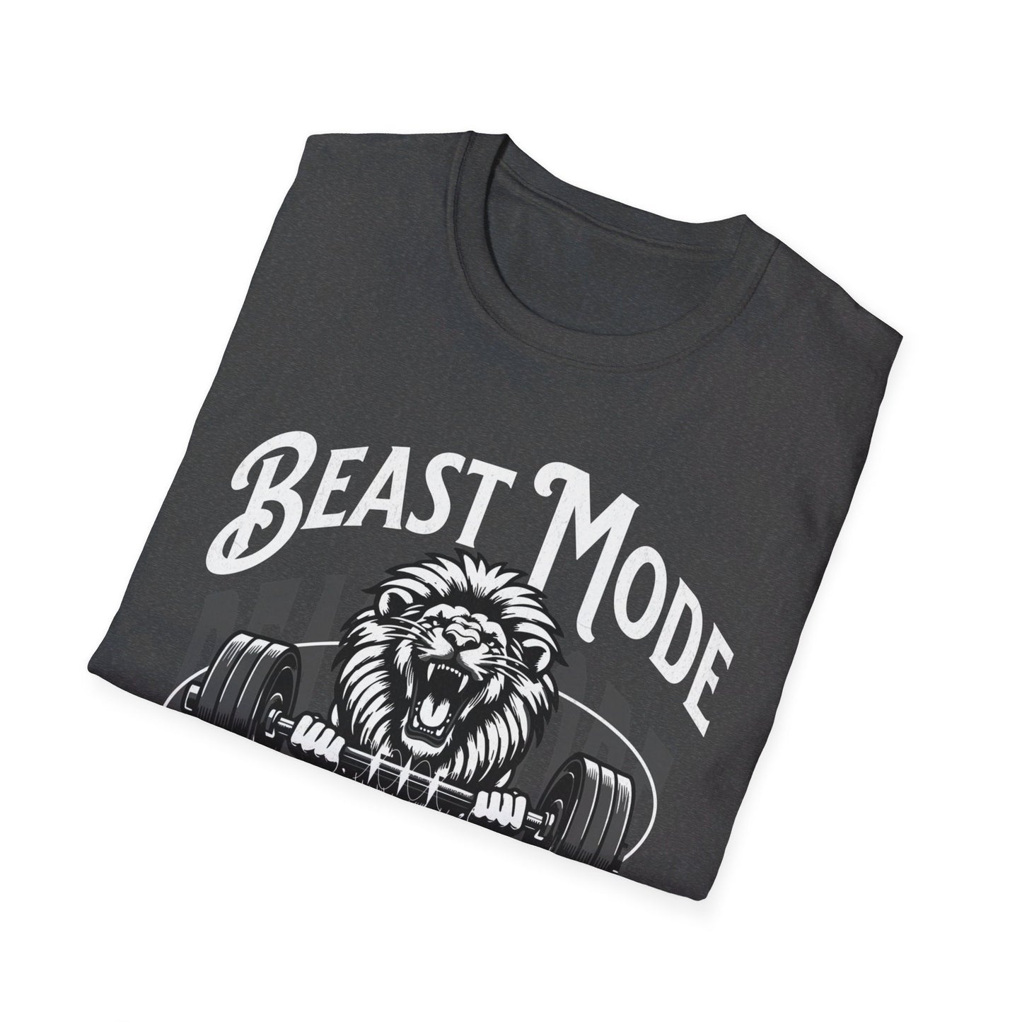 Beast Mode Weightlifting  Unisex Softstyle T-Shirt