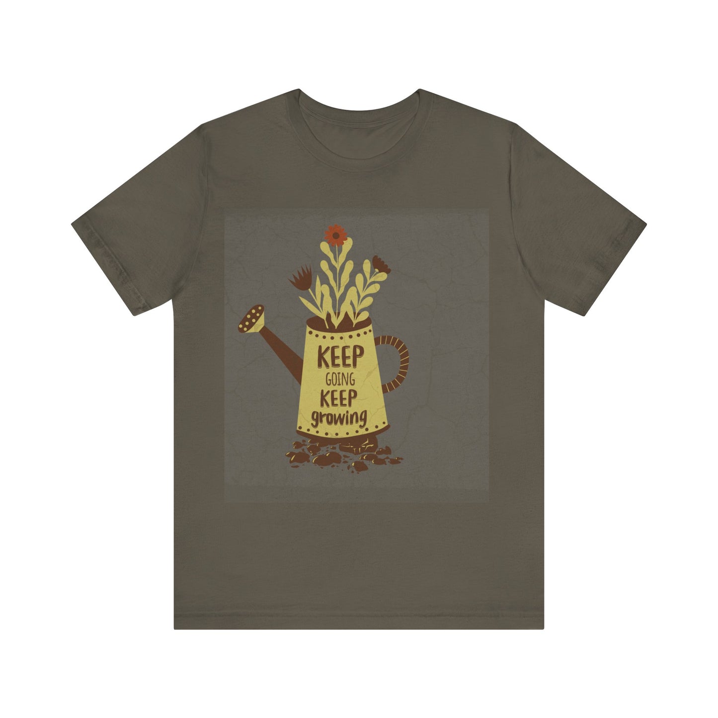 Keep Going, Keep Growing Unisex Jersey Short Sleeve Tee