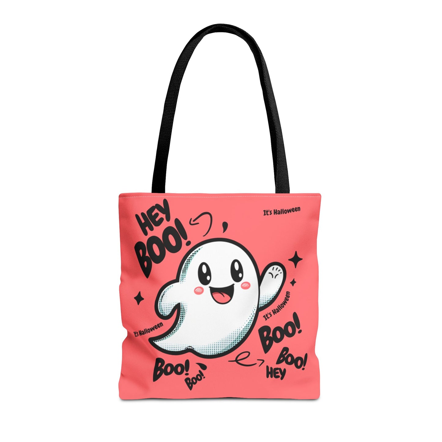 Halloween  Hey Boo    Tote Bag (AOP)