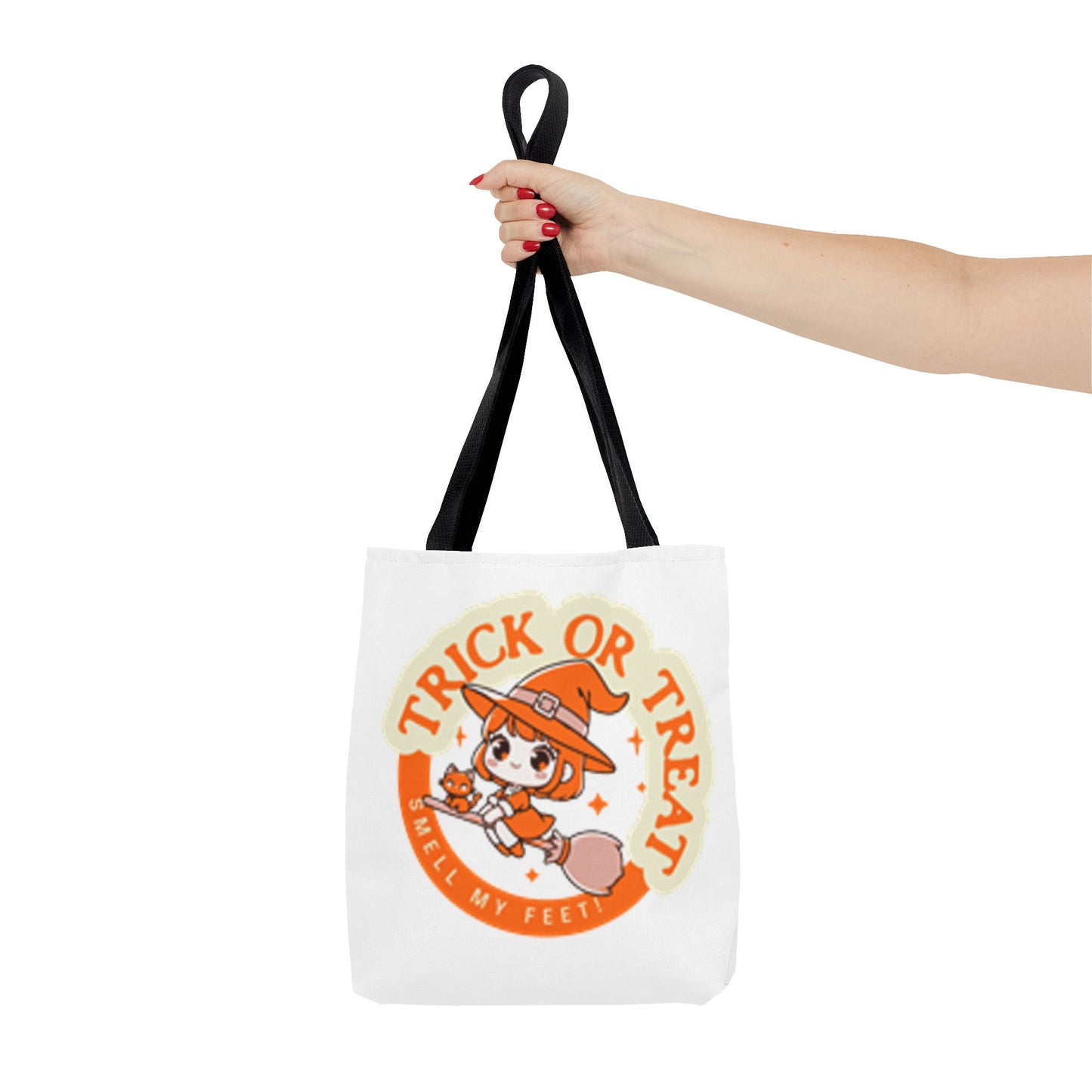 Trick or Treat, Smell My Feet   Halloween Tote Bag (AOP)