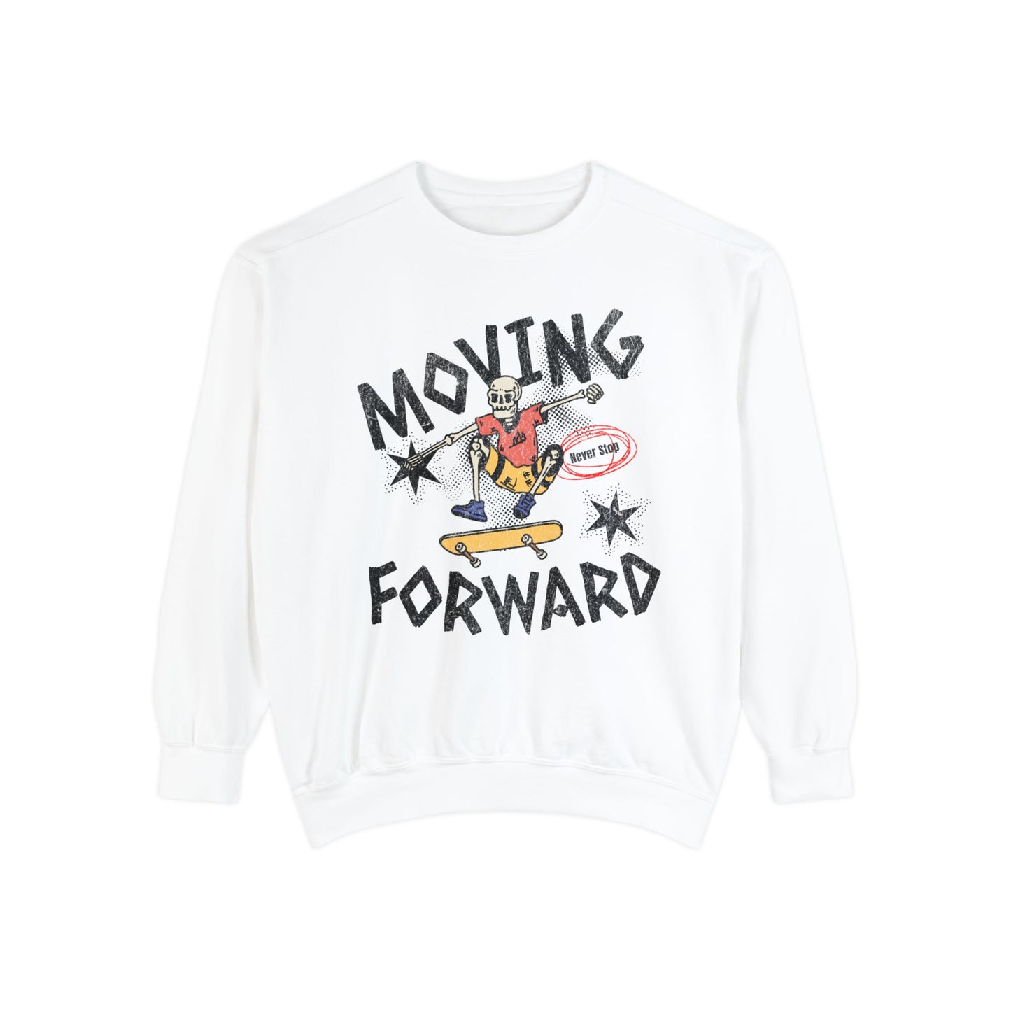 Moving Forward  Unisex Garment-Dyed Sweatshirt