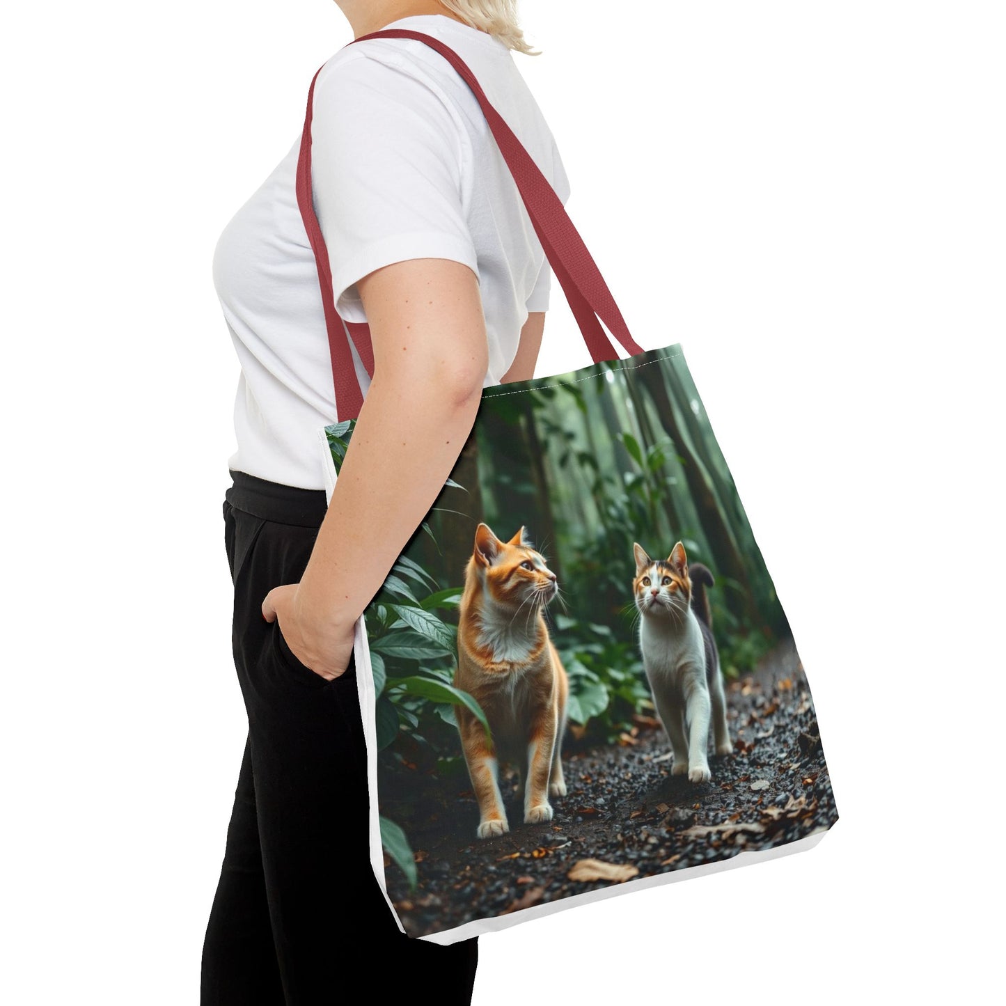 Jungle Cats Tote Bag (AOP)