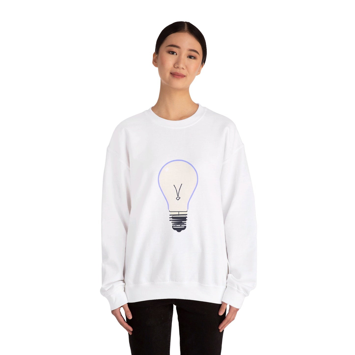 Lightbulb Moment Unisex Heavy Blend™ Crewneck Sweatshirt