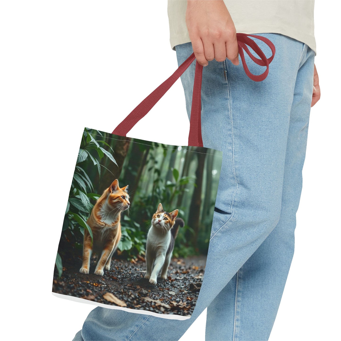 Jungle Cats Tote Bag (AOP)