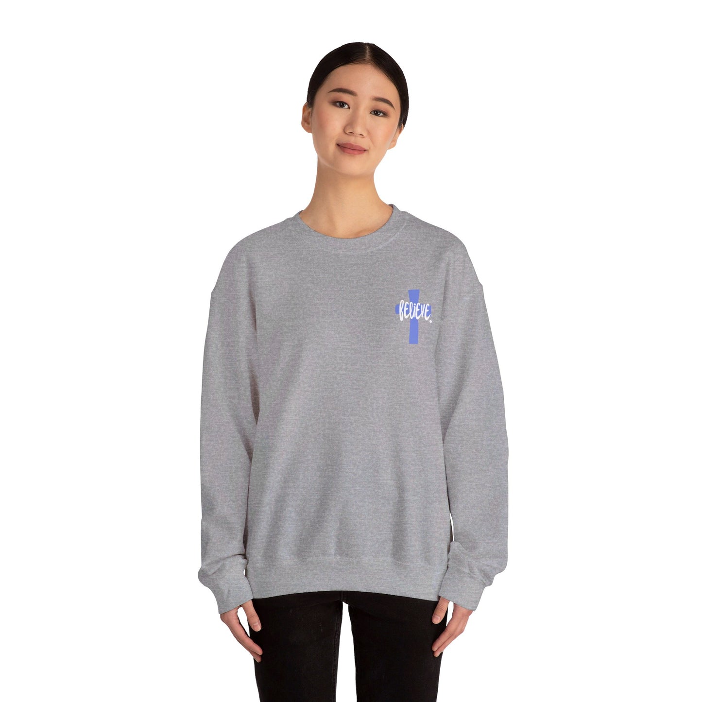 Believe Unisex Heavy Blend™ Crewneck Sweatshirt