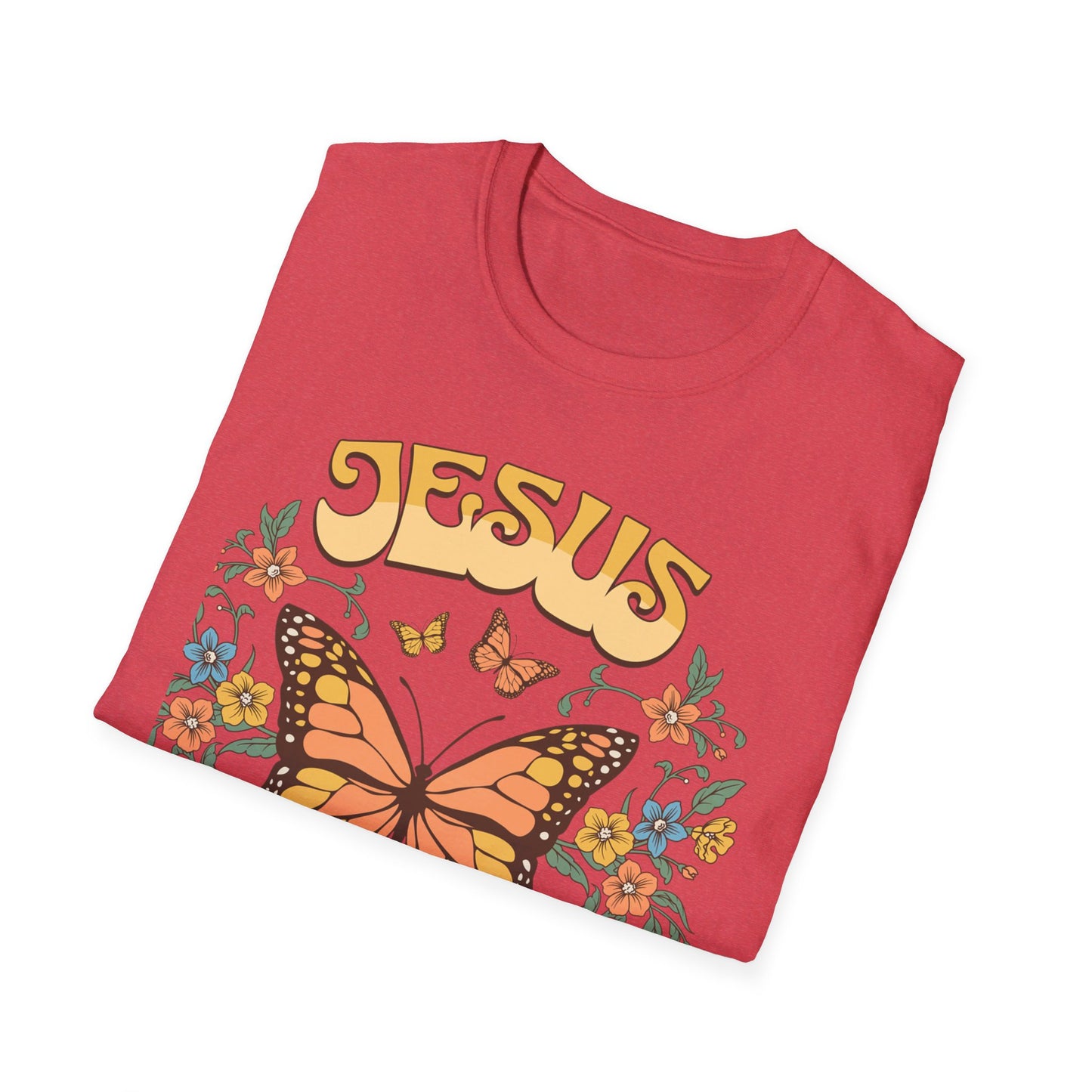 Jesus - The Way, The Truth, The Life   Unisex Softstyle T-Shirt