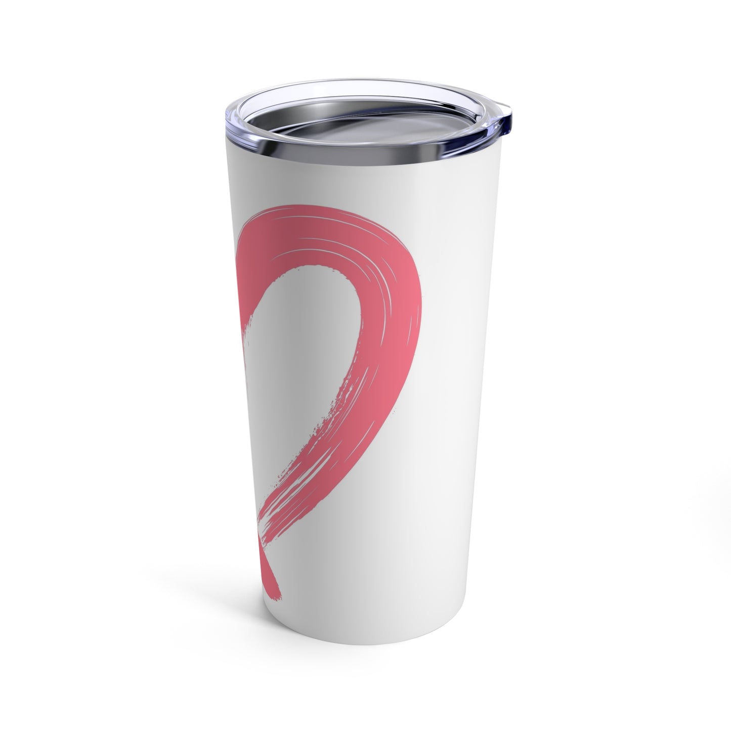 Pink Heart Tumbler 20oz