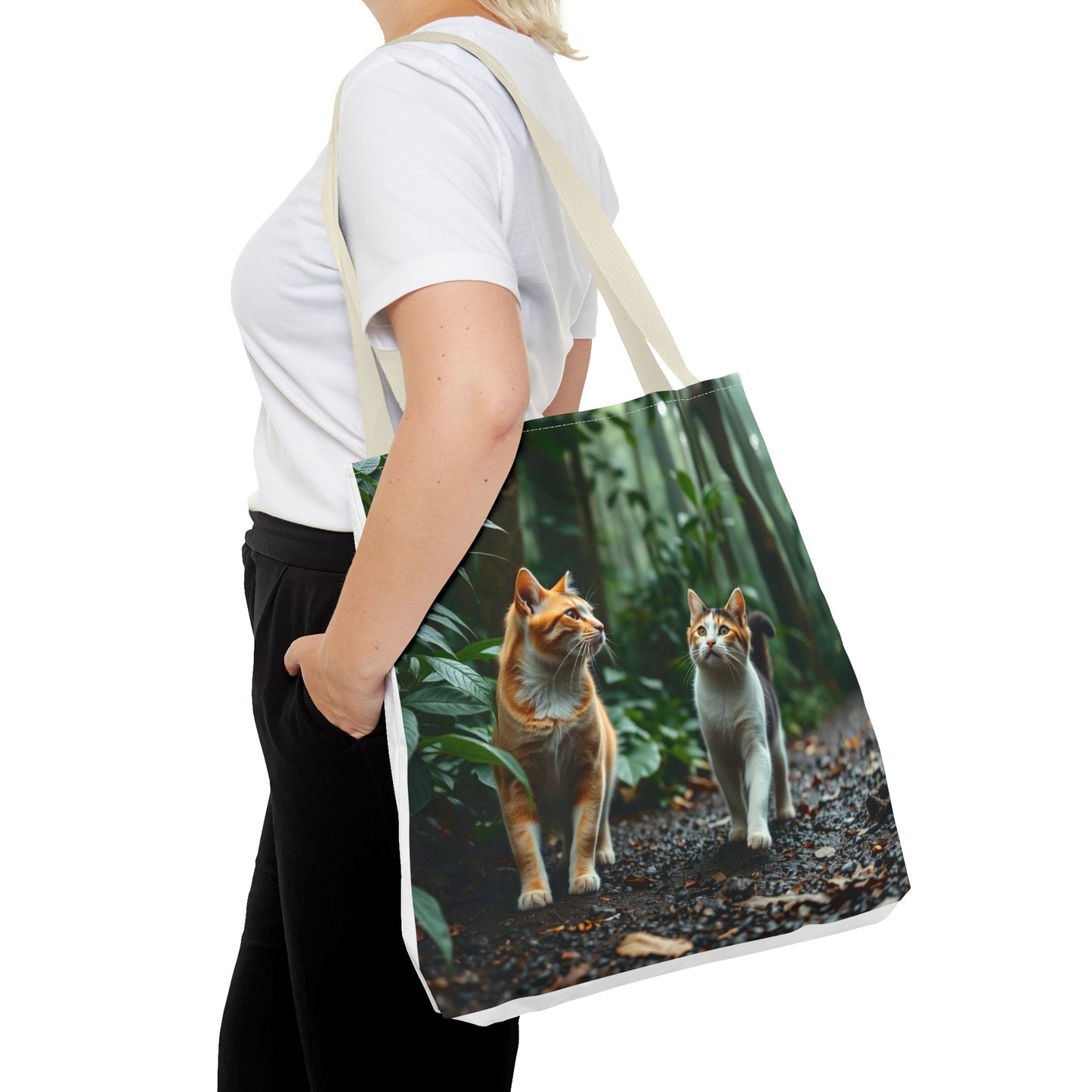 Jungle Cats Tote Bag (AOP)