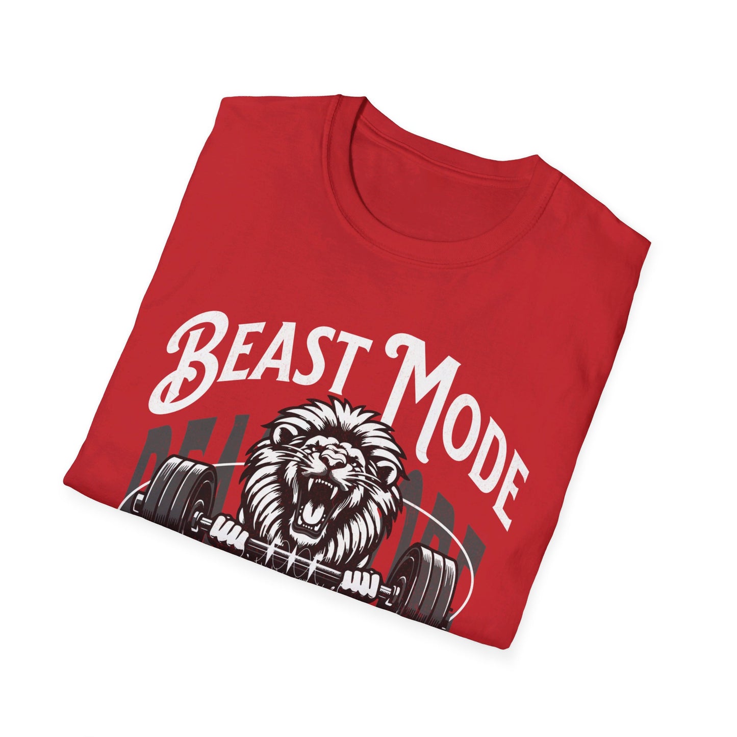 Beast Mode Weightlifting  Unisex Softstyle T-Shirt