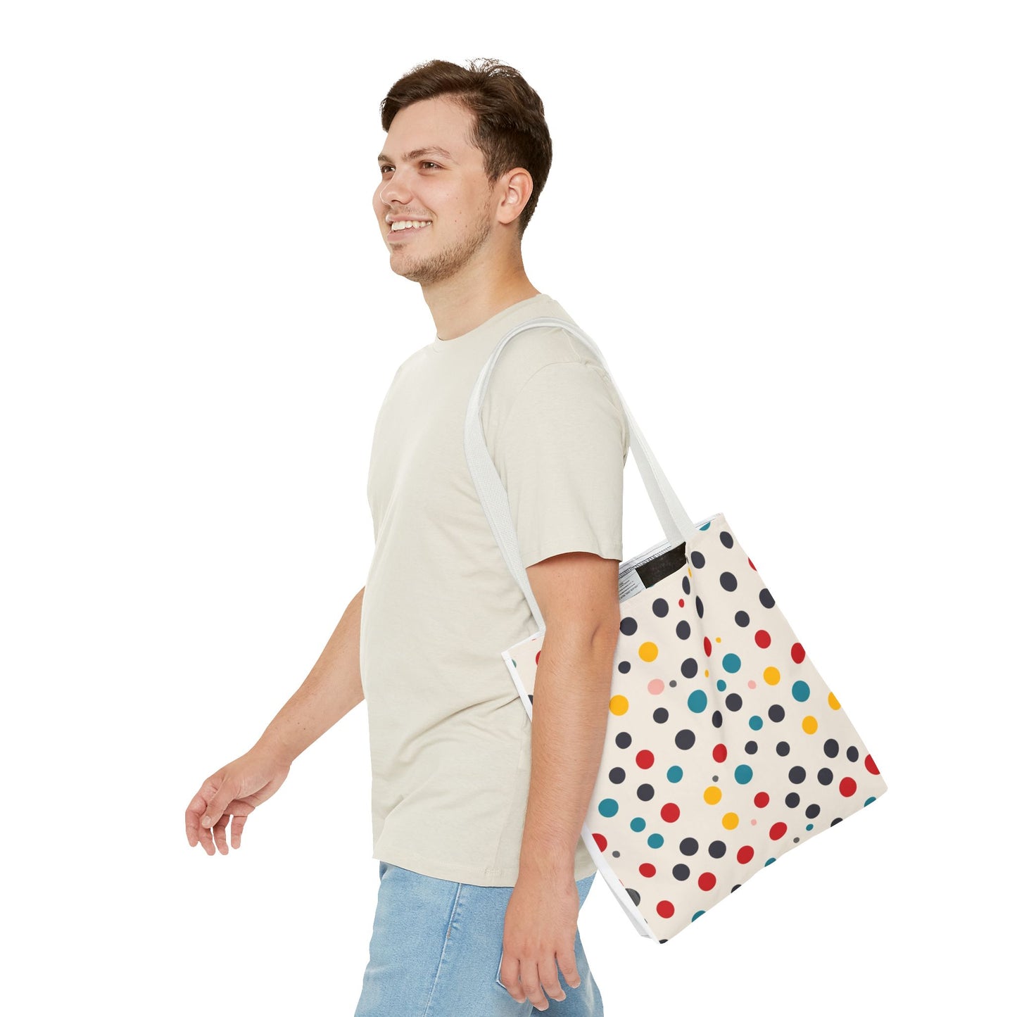 Polk o dots Tote Bag (AOP)