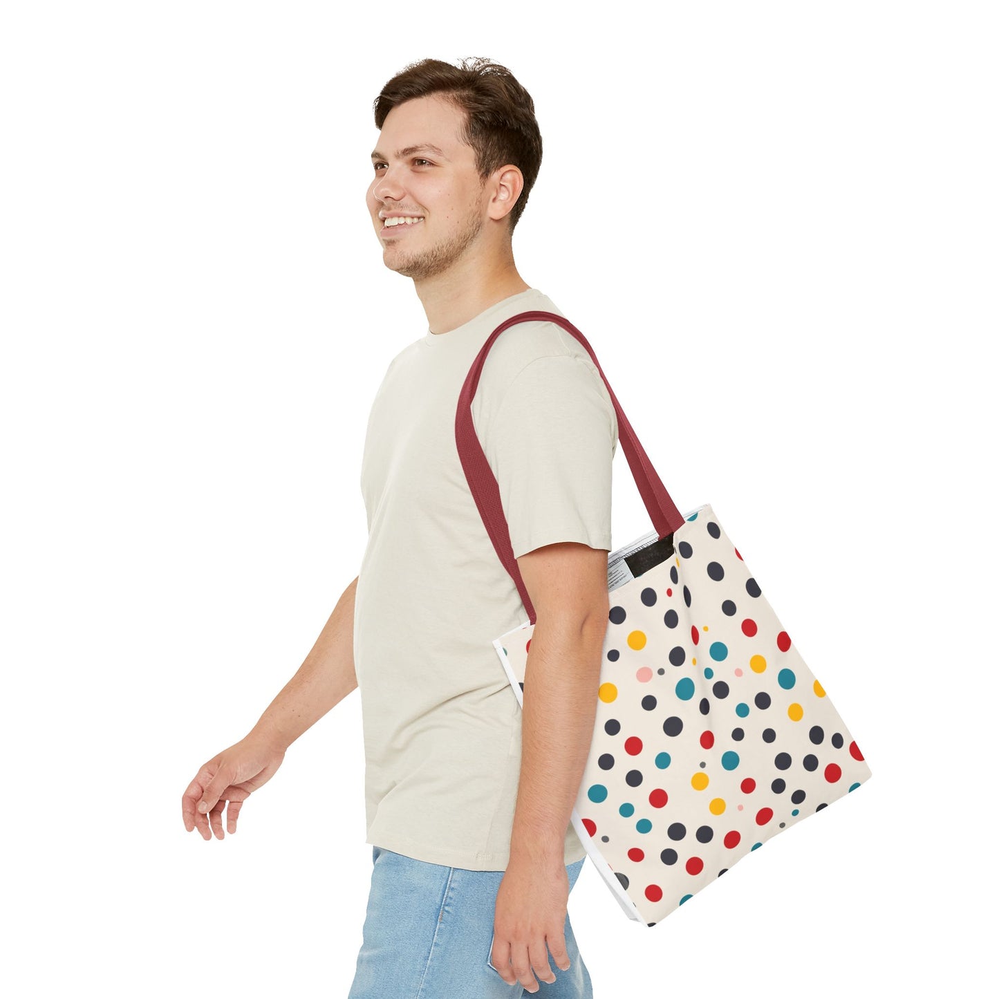 Polk o dots Tote Bag (AOP)