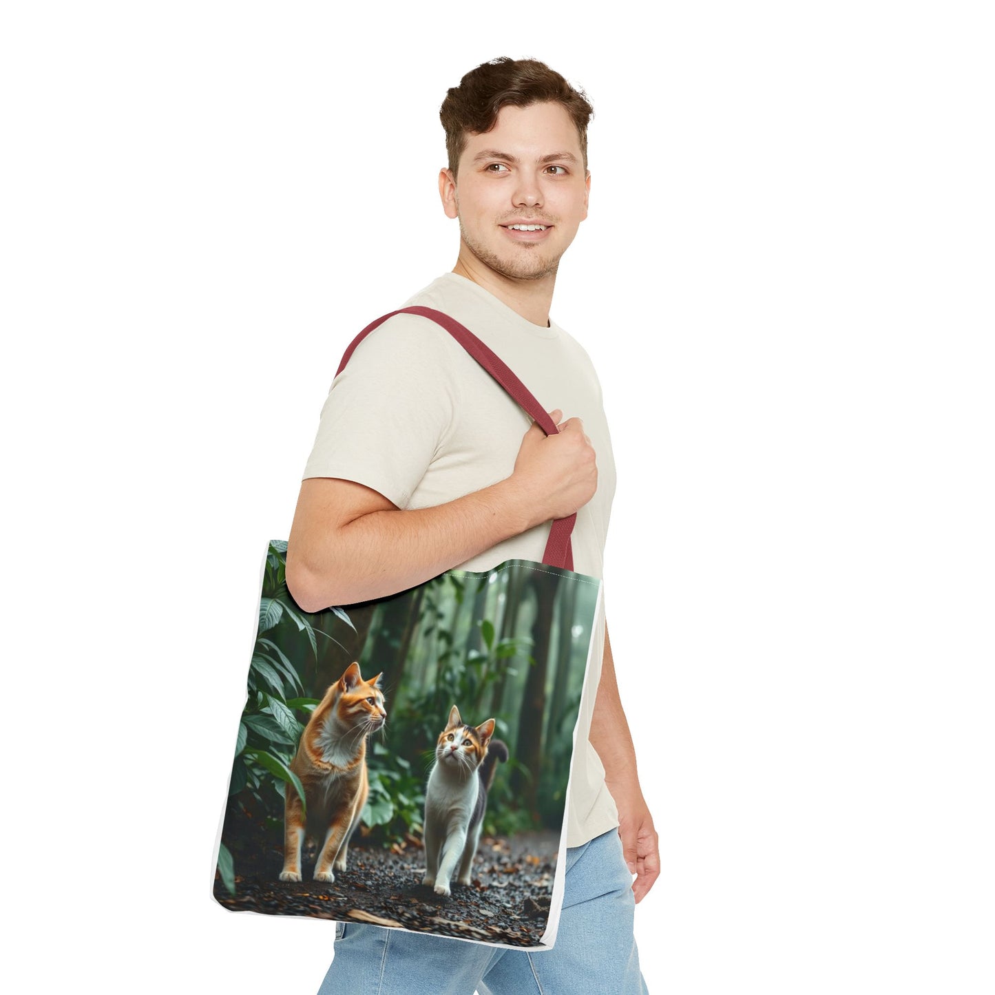 Jungle Cats Tote Bag (AOP)