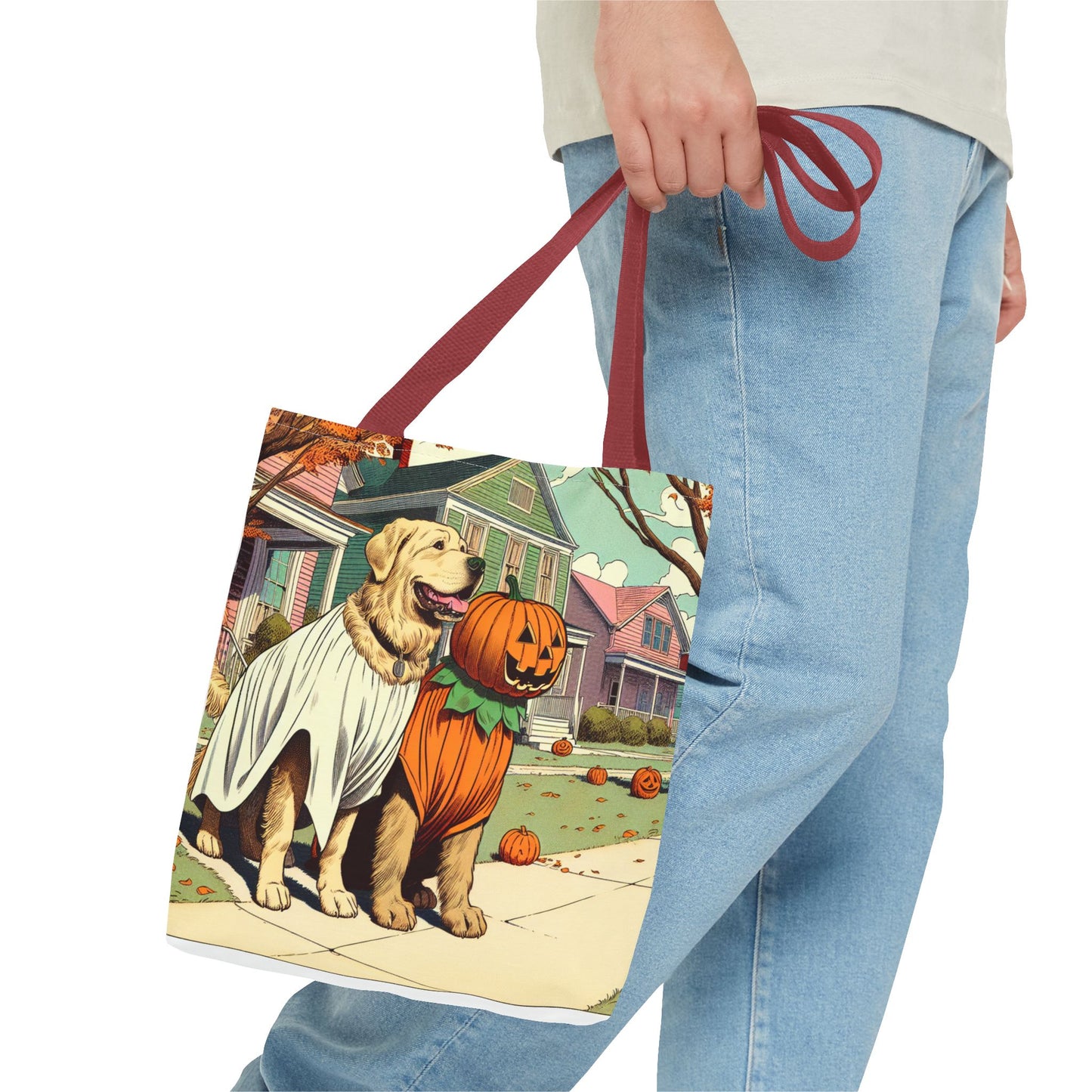 Doggy Halloween Tote Bag (AOP)