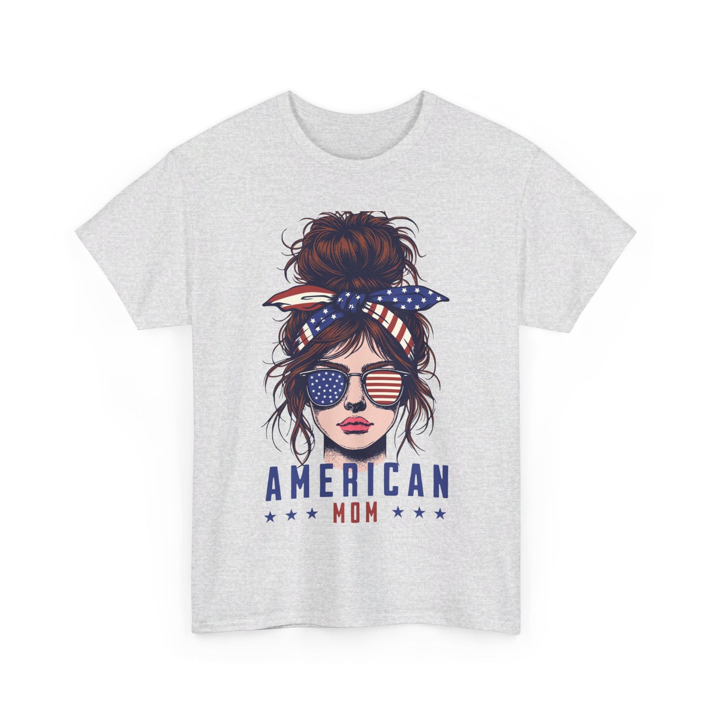 American Mom Unisex Heavy Cotton Tee