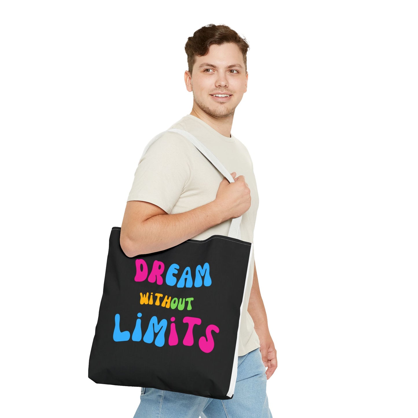 Dream Without Limits Tote Bag (AOP)