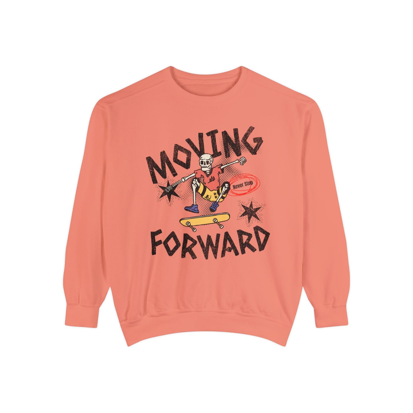 Moving Forward  Unisex Garment-Dyed Sweatshirt