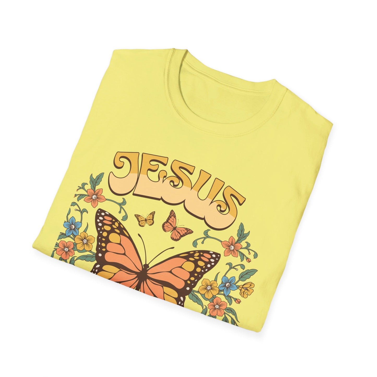 Jesus - The Way, The Truth, The Life   Unisex Softstyle T-Shirt