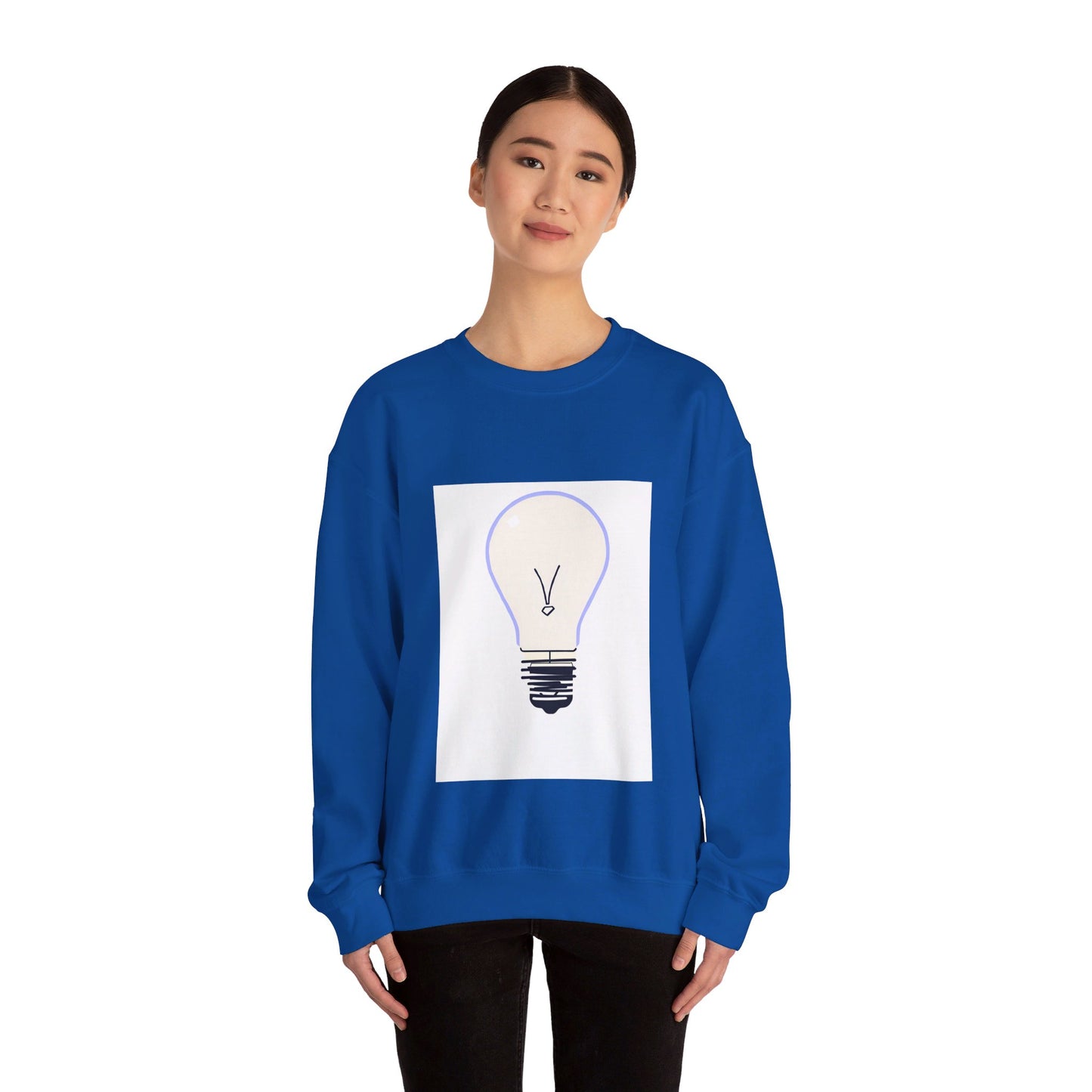 Lightbulb Moment Unisex Heavy Blend™ Crewneck Sweatshirt