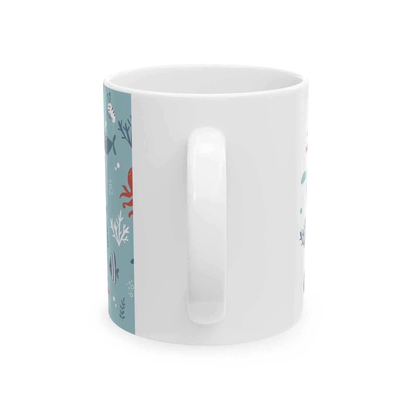 Hello Ocean Ceramic Mug, (11oz, 15oz)