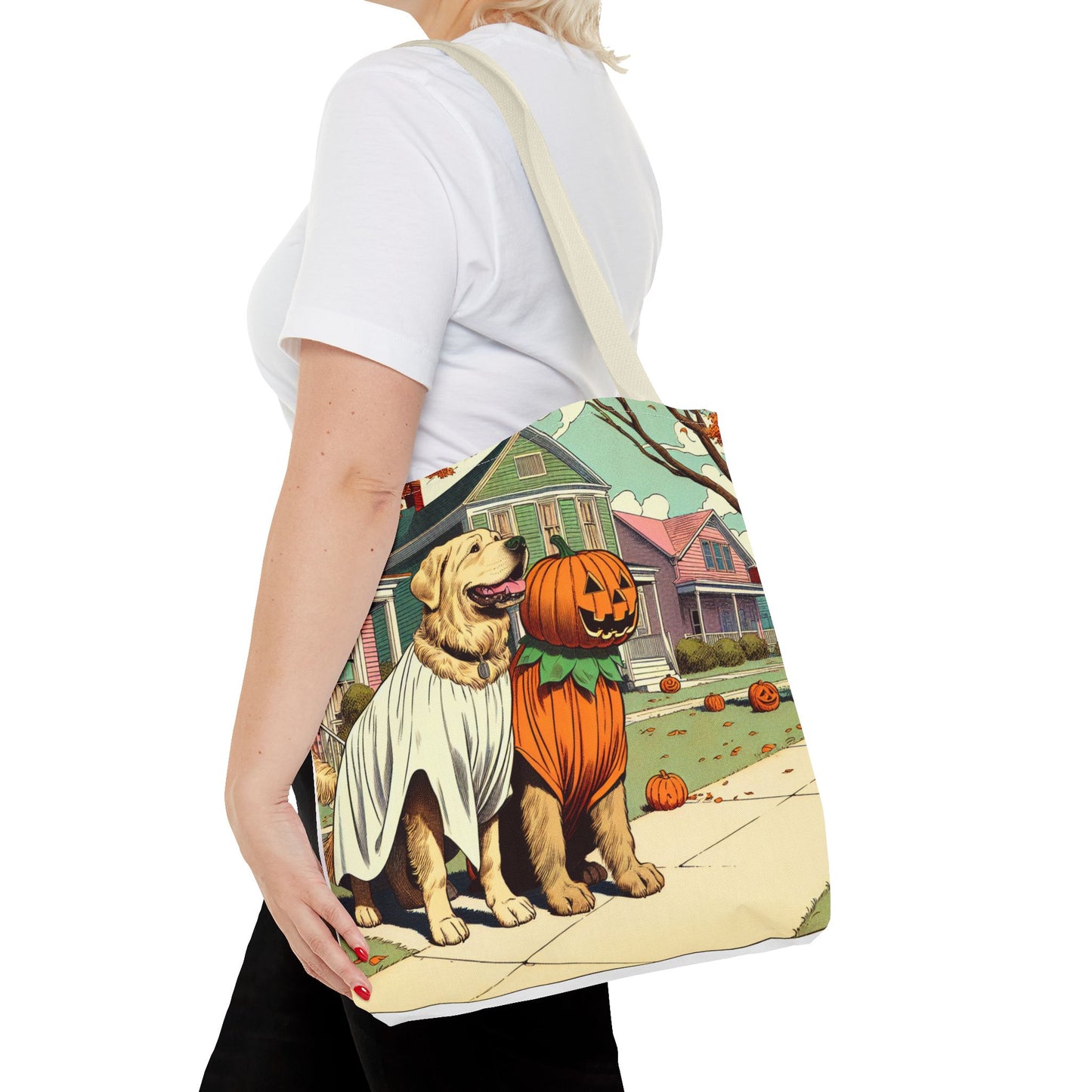 Doggy Halloween Tote Bag (AOP)