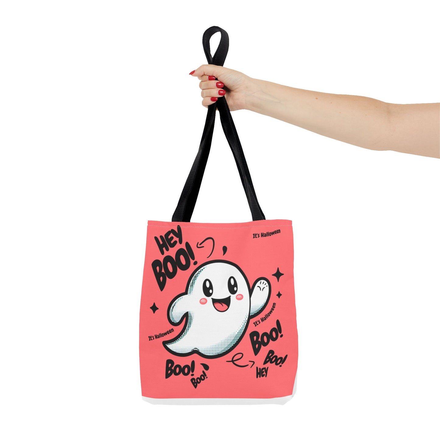 Halloween  Hey Boo    Tote Bag (AOP)