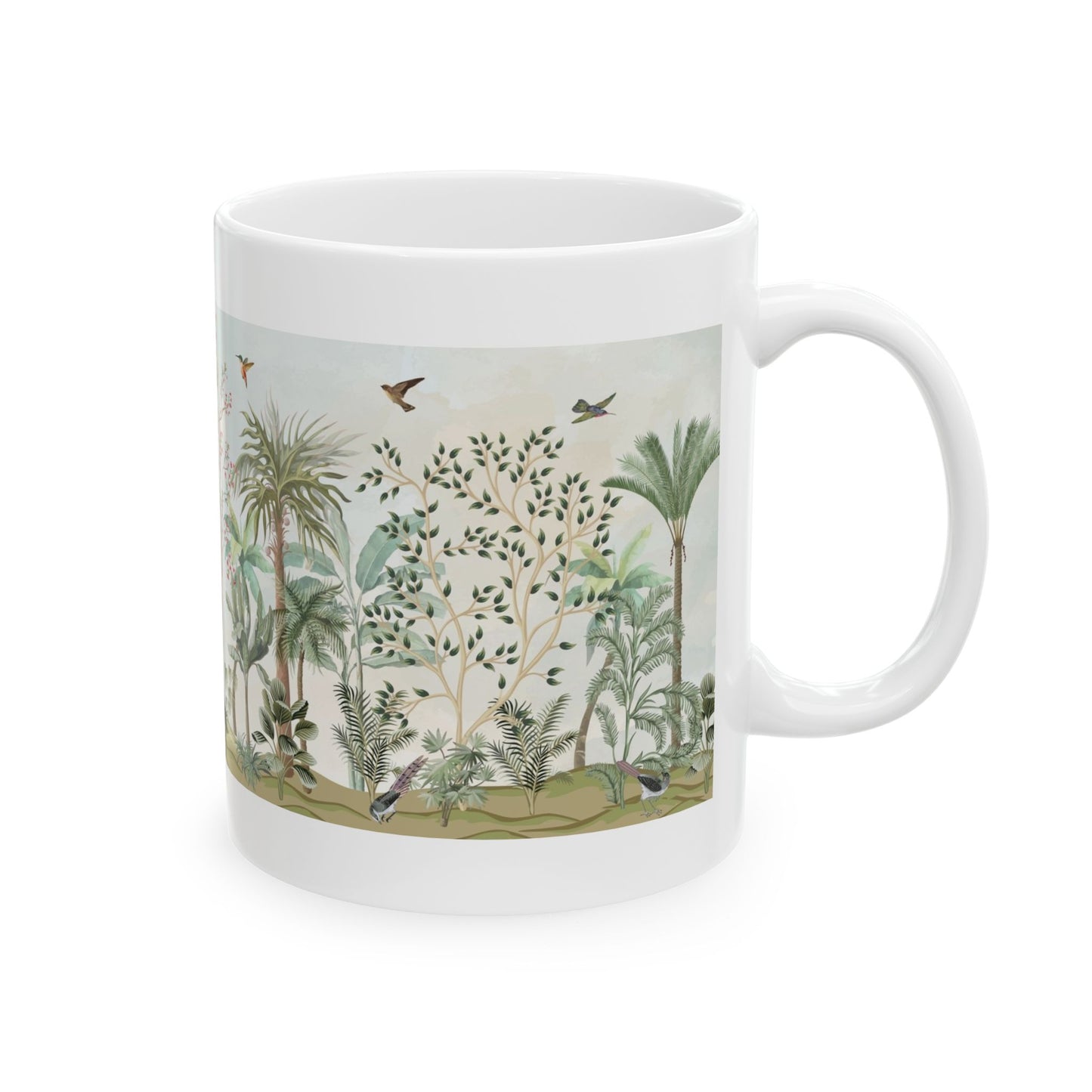 Trees Ceramic Mug, (11oz, 15oz)