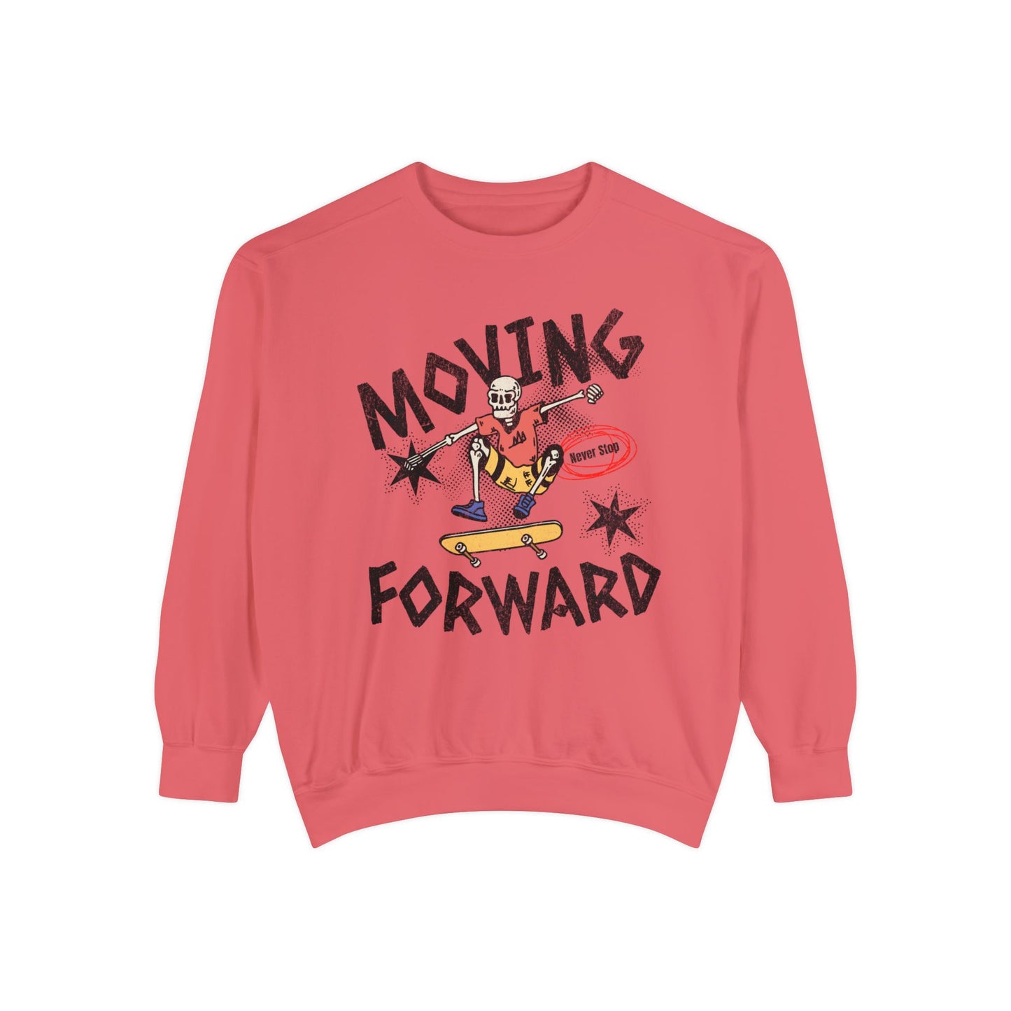 Moving Forward  Unisex Garment-Dyed Sweatshirt