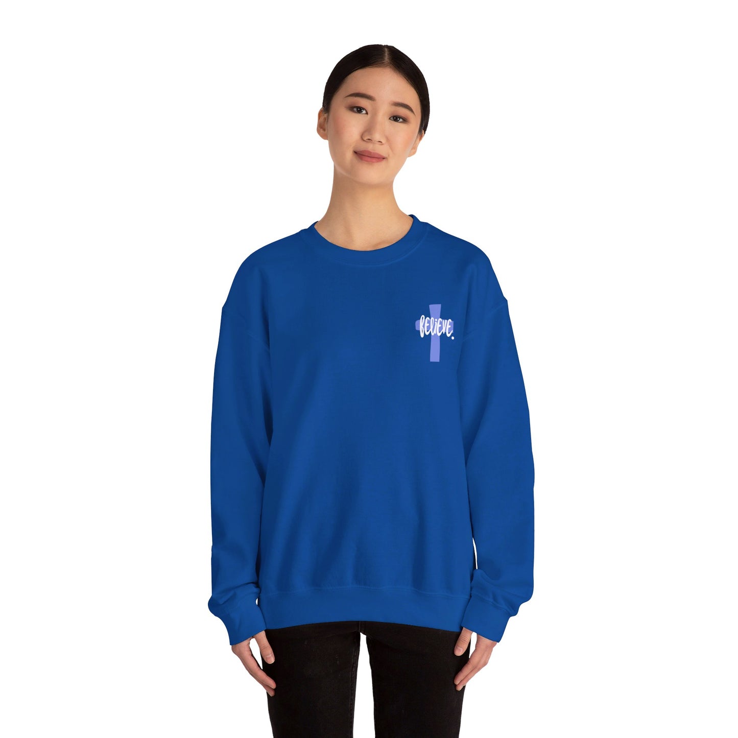 Believe Unisex Heavy Blend™ Crewneck Sweatshirt