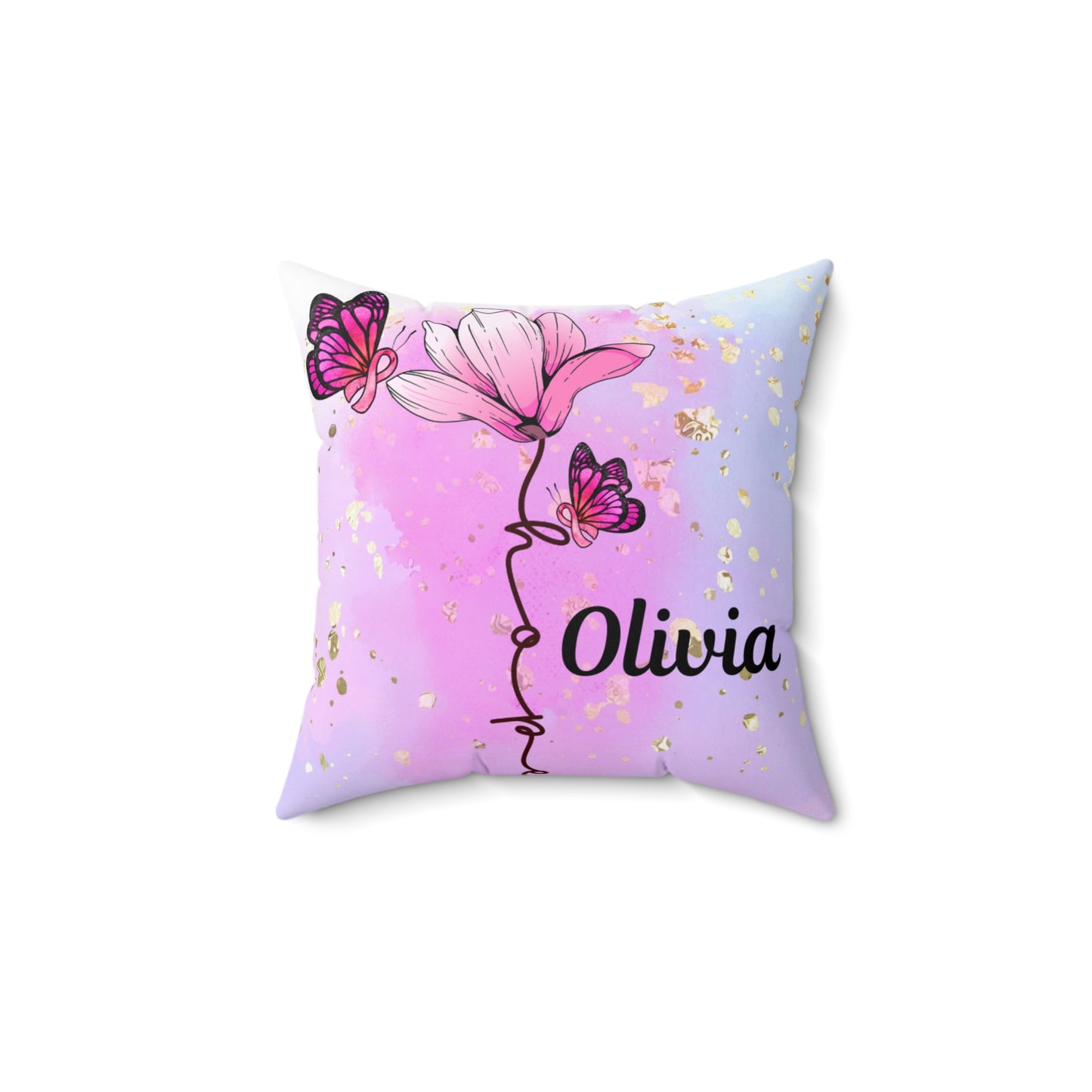 Customized Throw Pillow  Spun Polyester Square Pillow