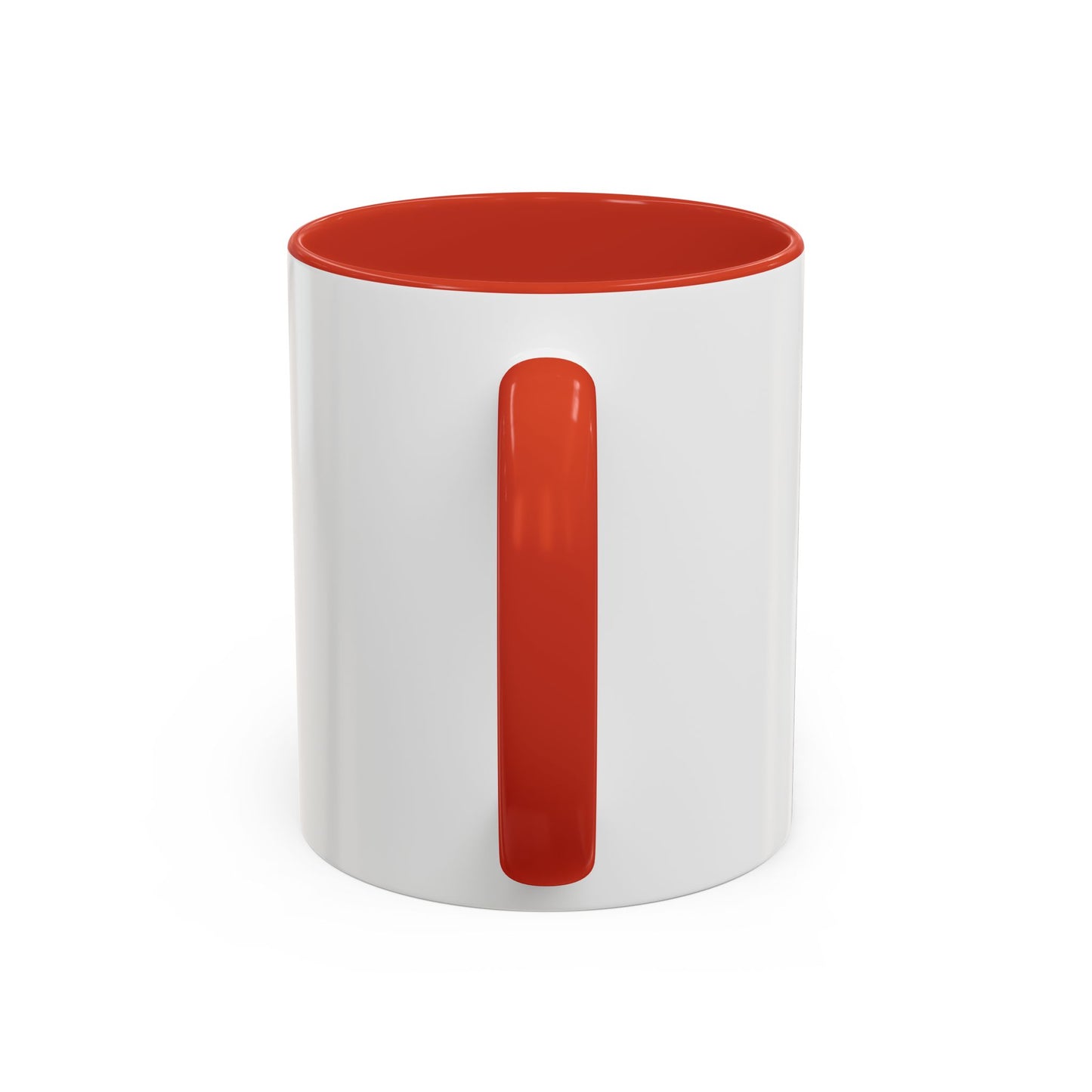 Red Flower Accent Coffee Mug (11, 15oz)