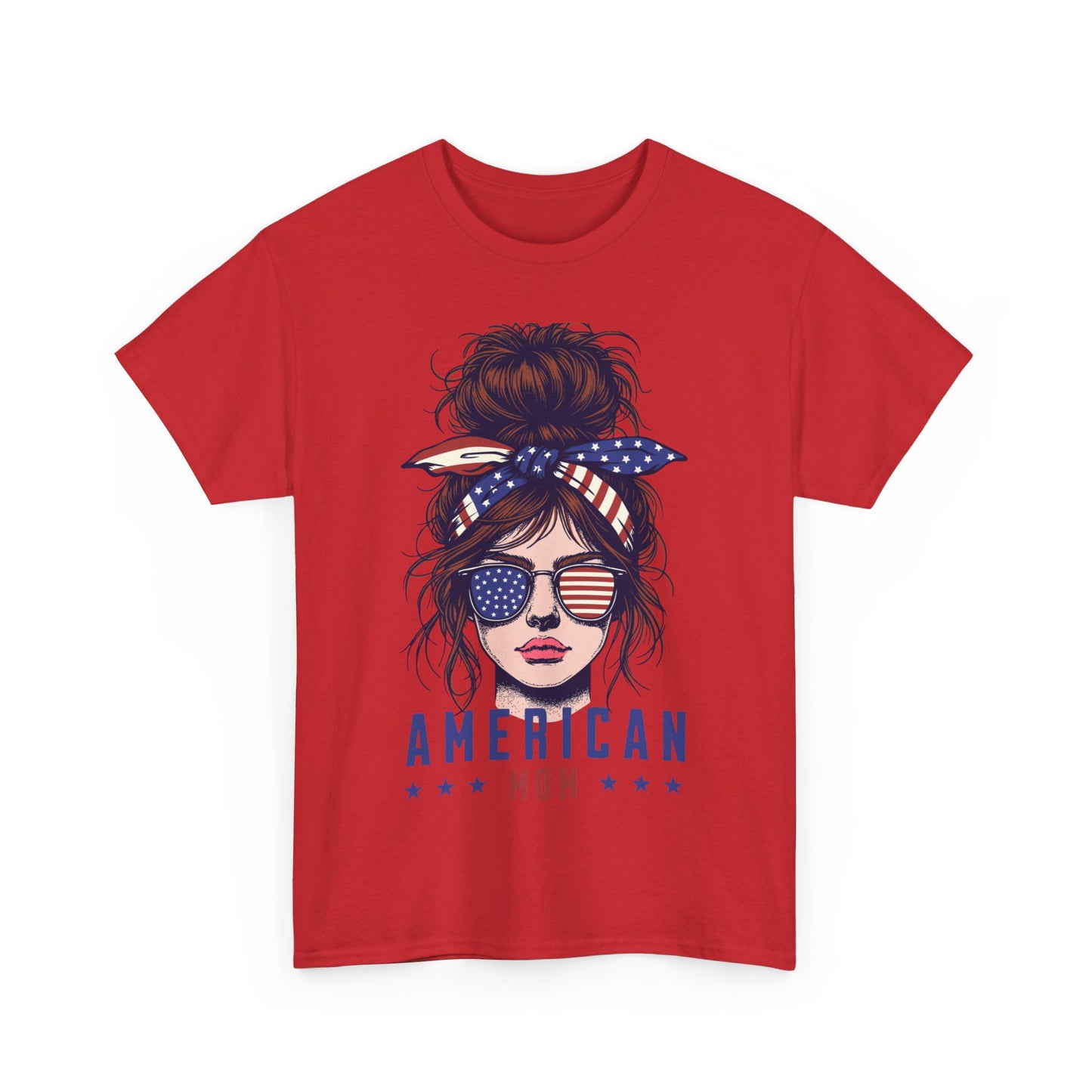 American Mom Unisex Heavy Cotton Tee