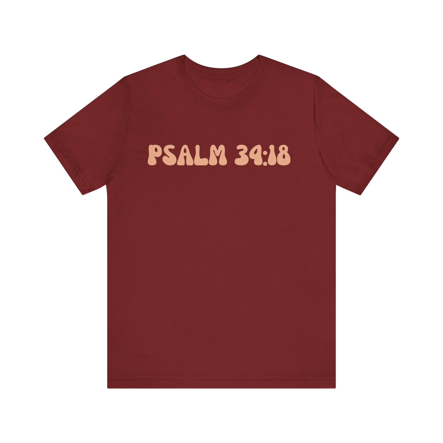 Psalm Unisex Jersey Short Sleeve Tee