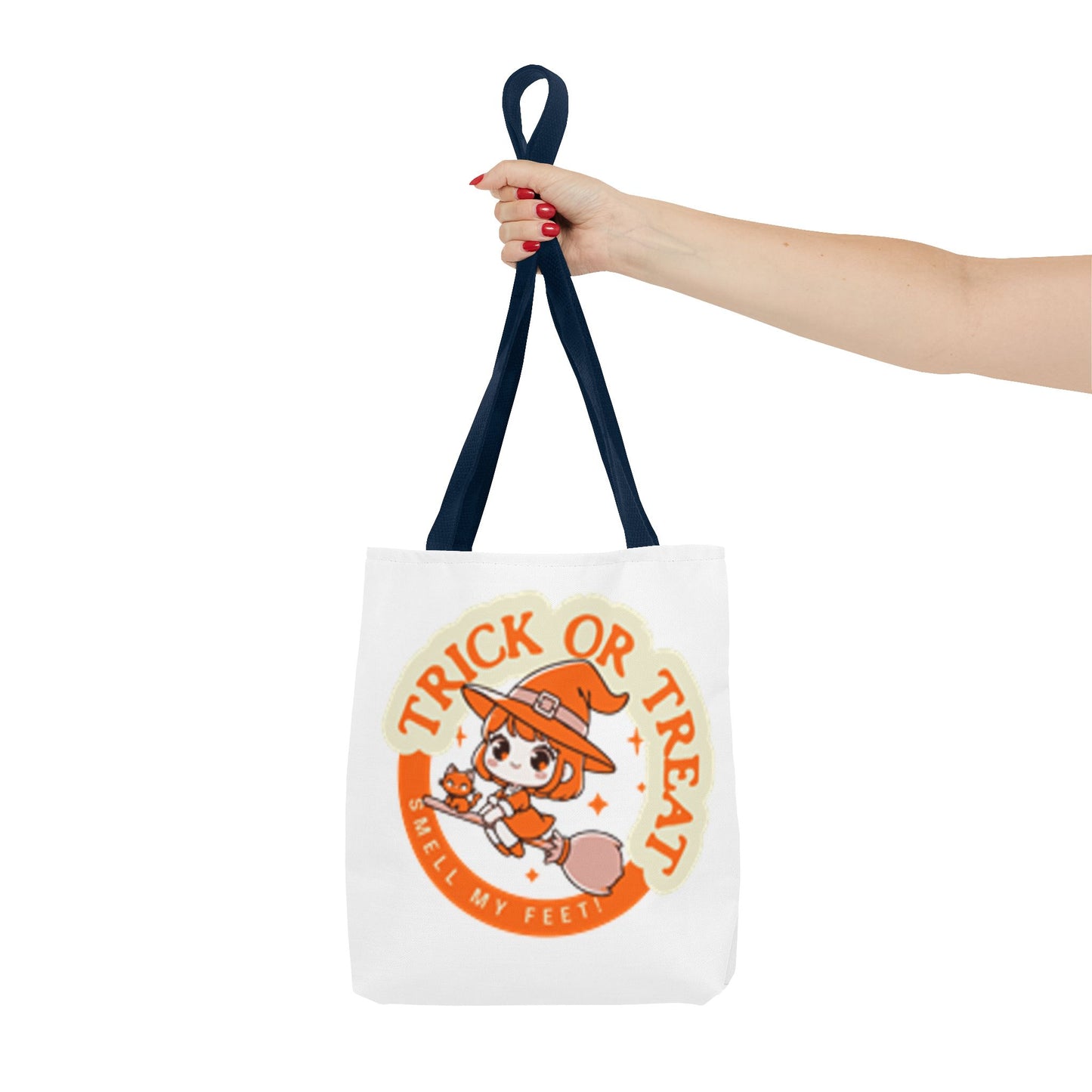 Trick or Treat, Smell My Feet   Halloween Tote Bag (AOP)