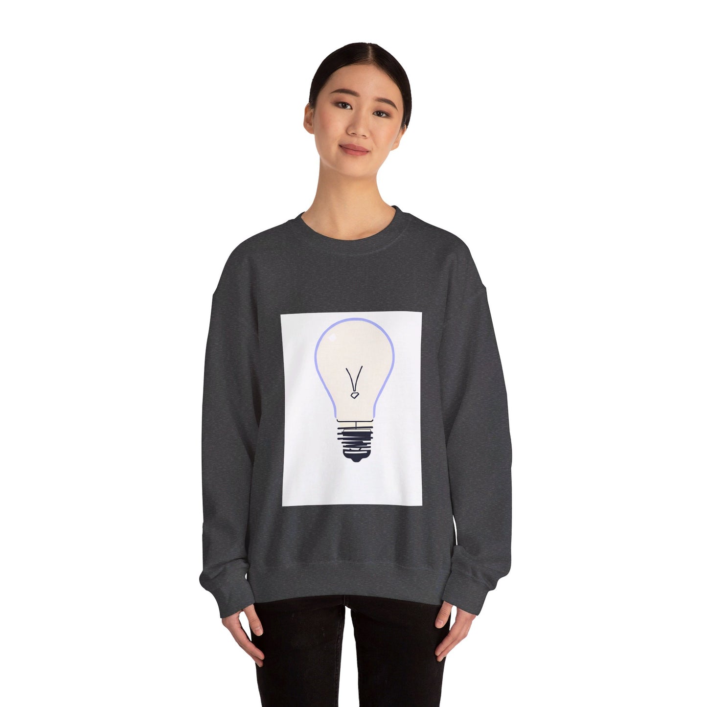 Lightbulb Moment Unisex Heavy Blend™ Crewneck Sweatshirt