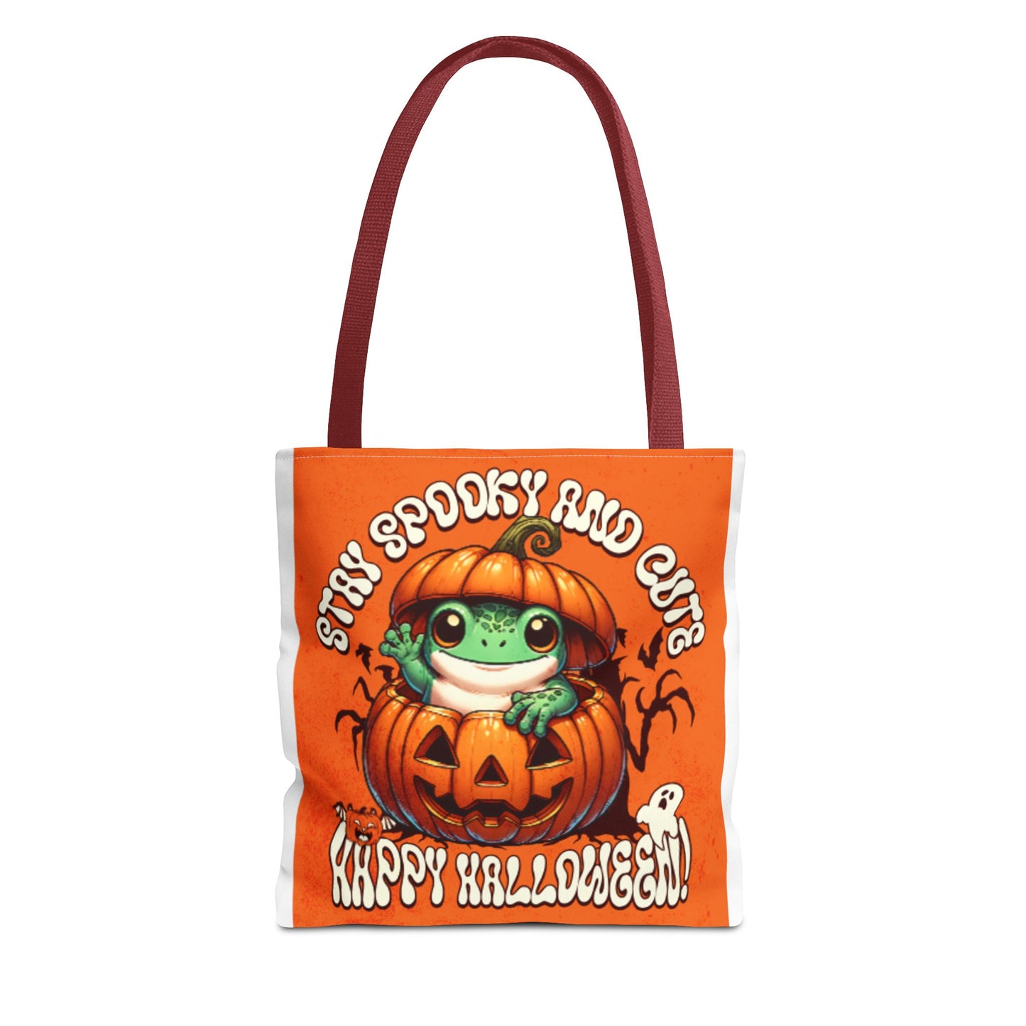 Jack o Latern and Frog   Tote Bag (AOP)