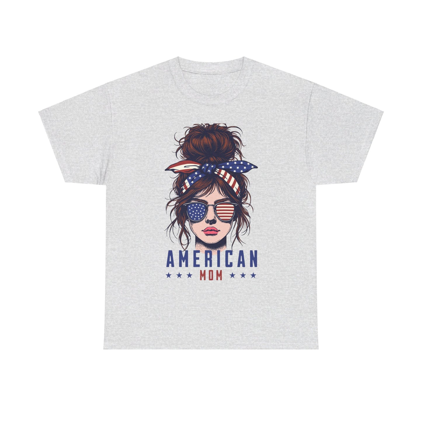 American Mom Unisex Heavy Cotton Tee