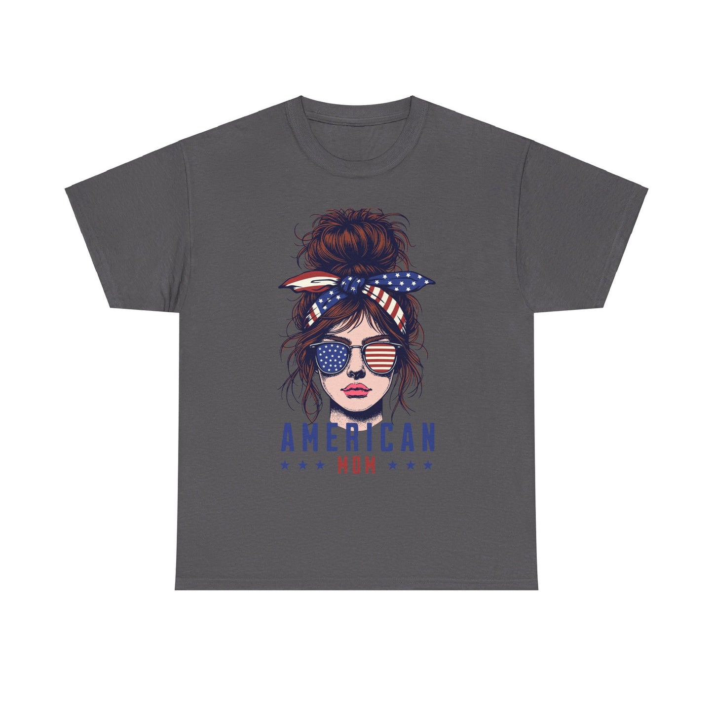 American Mom Unisex Heavy Cotton Tee